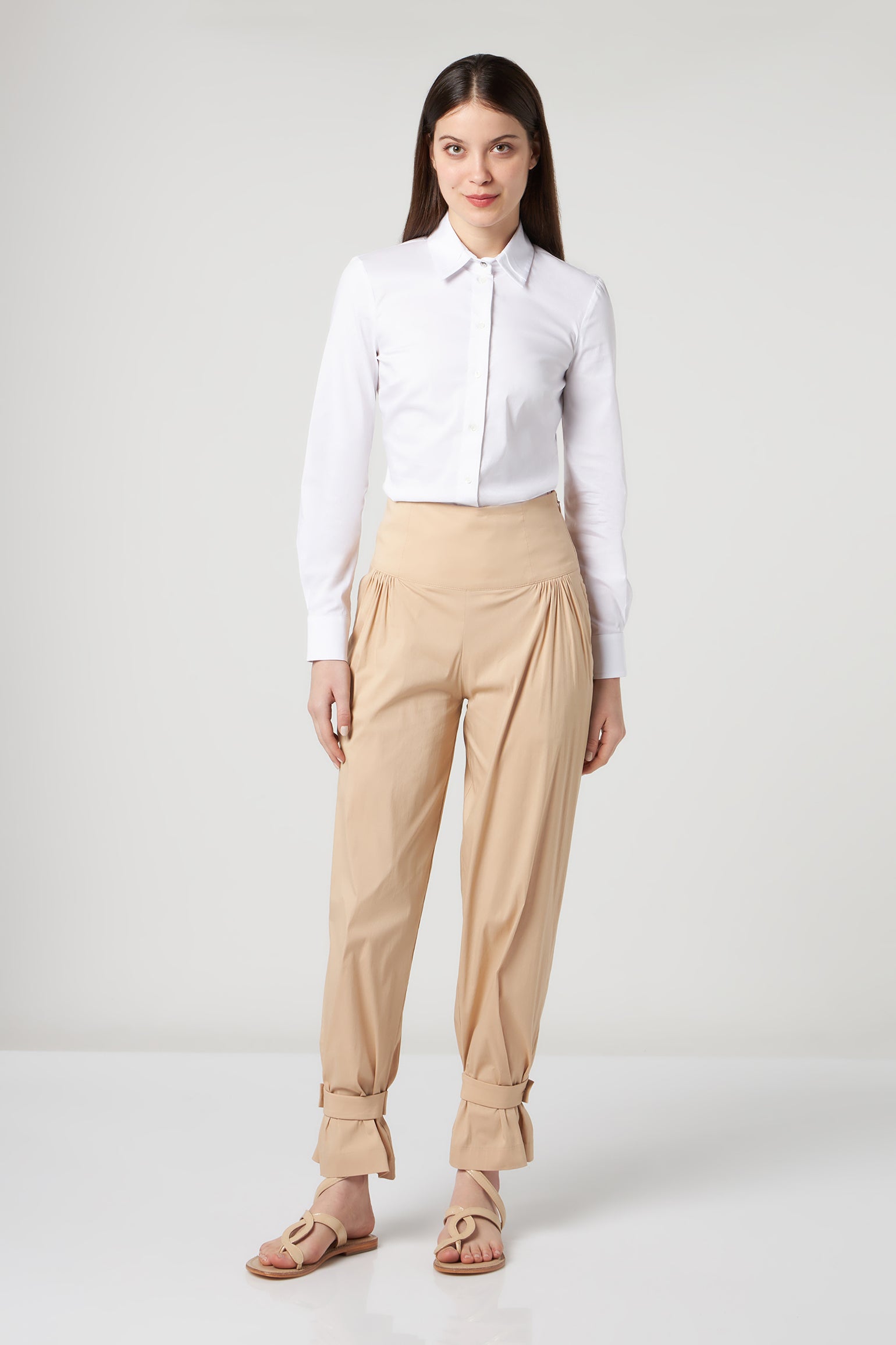 JIJIL Pantalone-Safari