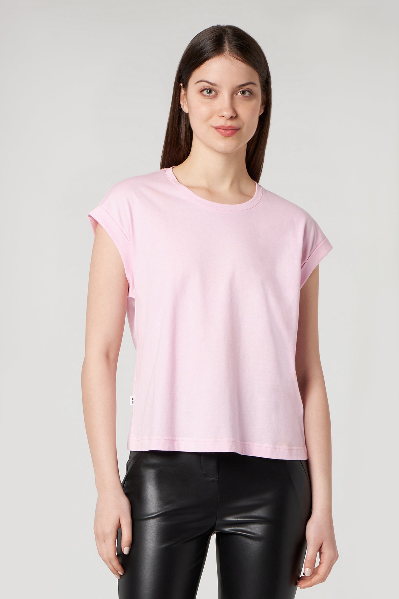 JIJIL T-Shirt in Cotone Rose