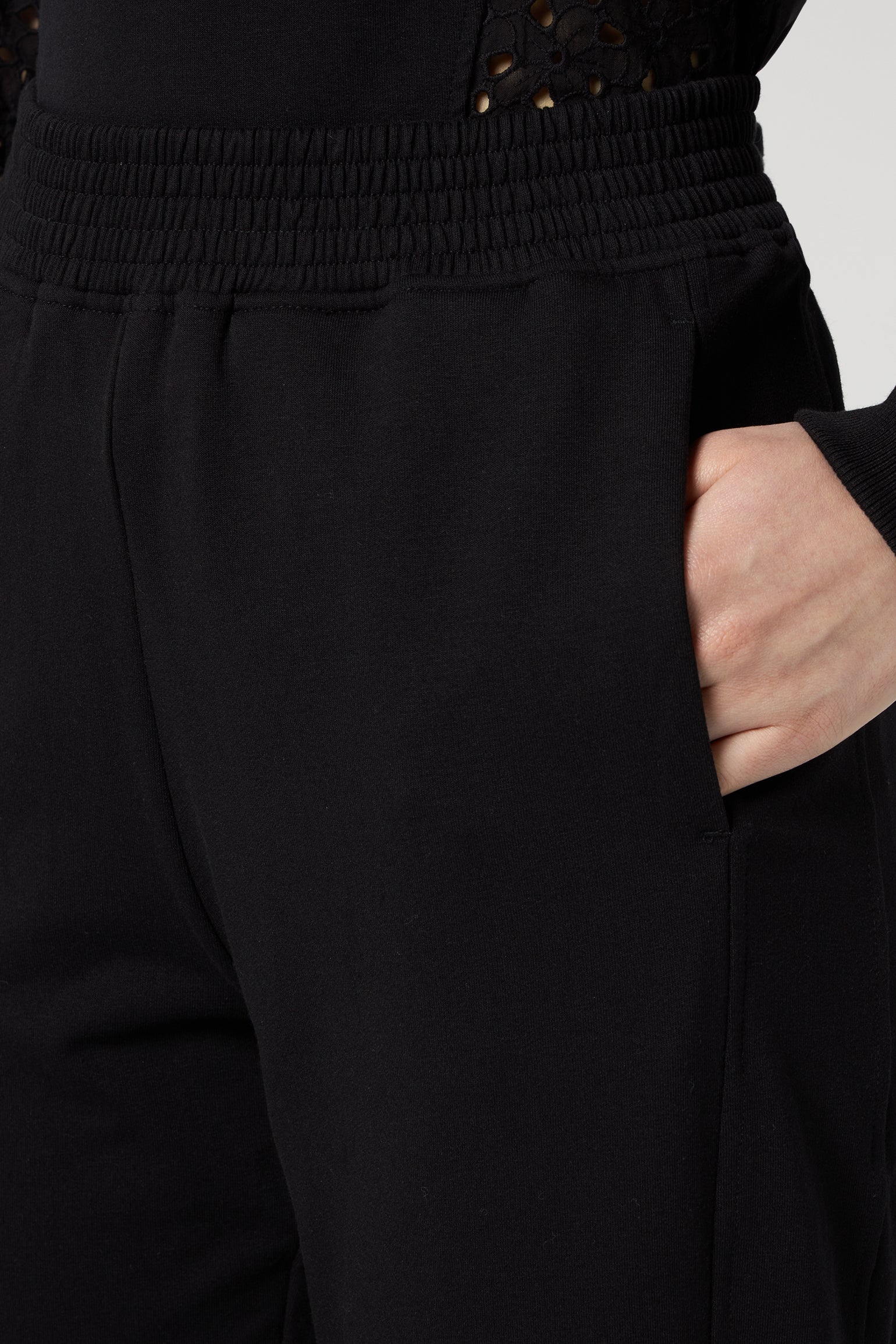 JIJIL Schwarz Trainingshose