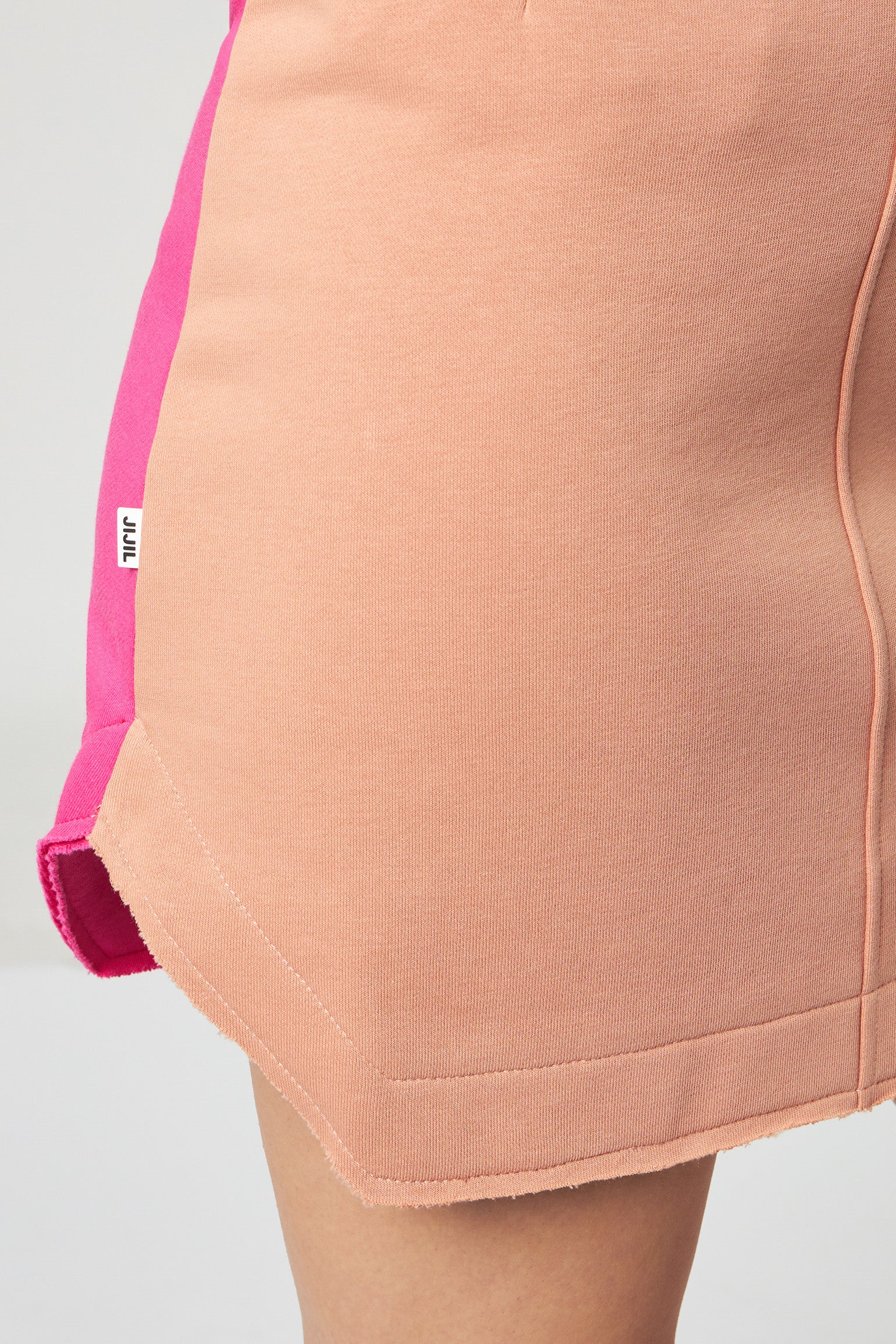 JIJIL Zweifarbiger Minirock