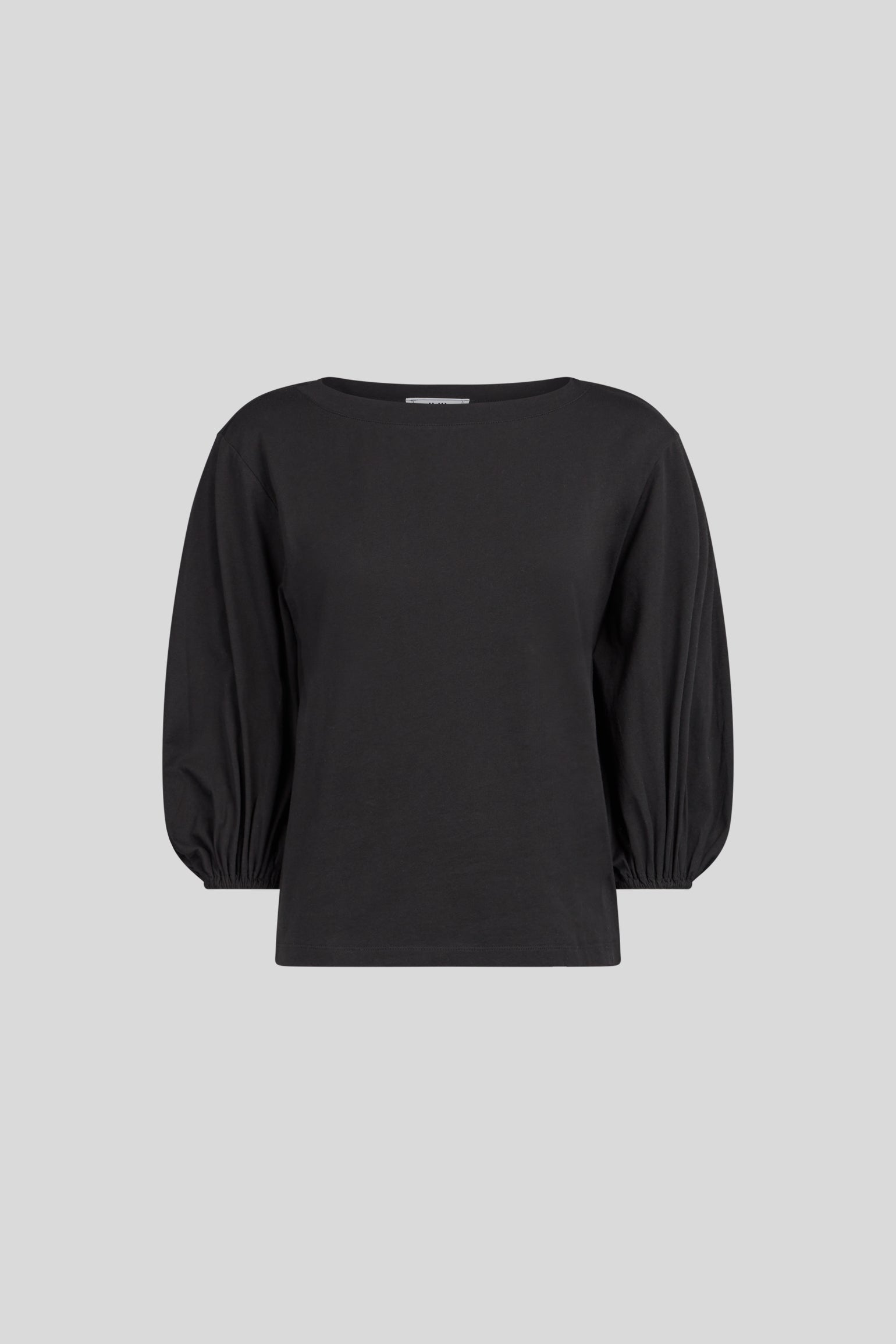 JIJIL Schwarz T-Shirt mit Puffärmeln