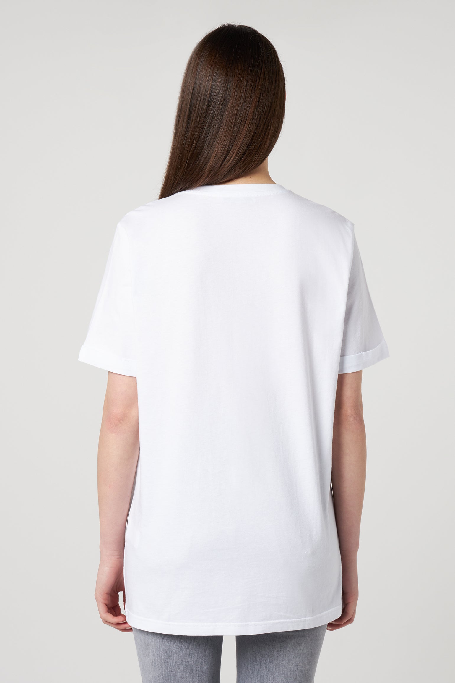 JIJIL Weiße T-Shirt mit Freedom-Aufdruck