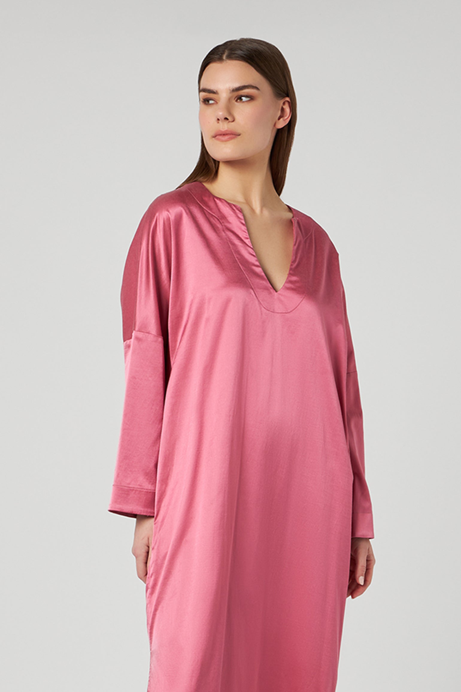 JIJIL Barbie Rose Kaftan-Kleid