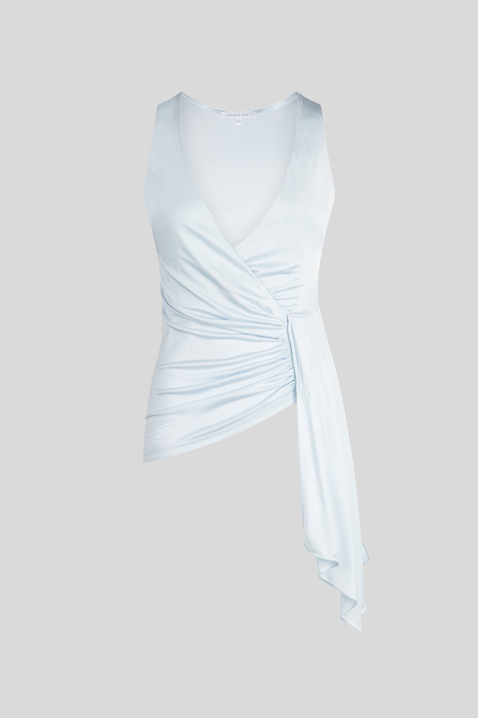 PATRIZIA PEPE Top Sky Grey