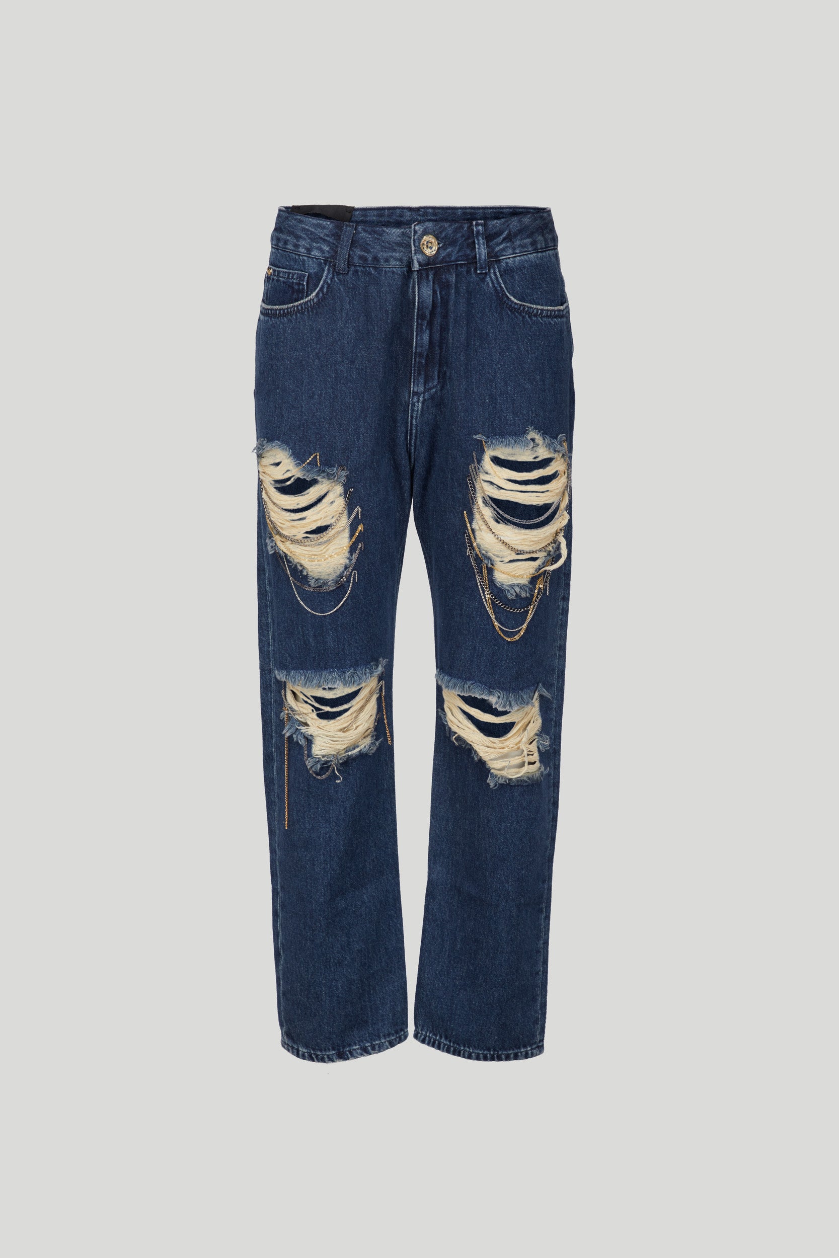 MY TWIN TWINSET Jeans Girlfriend Blau