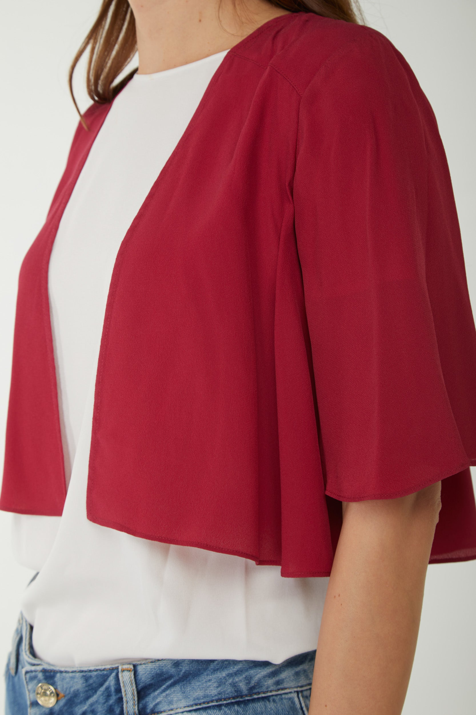 TWINSET Kurzer Rote Achselzucken