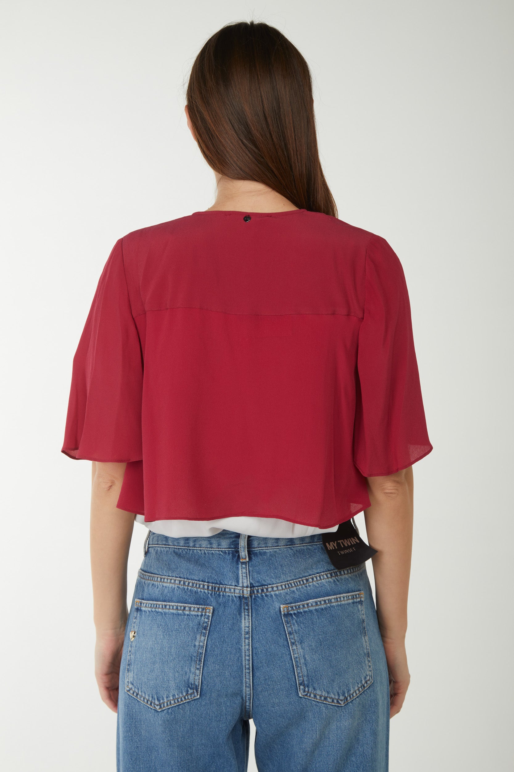 TWINSET Kurzer Rote Achselzucken