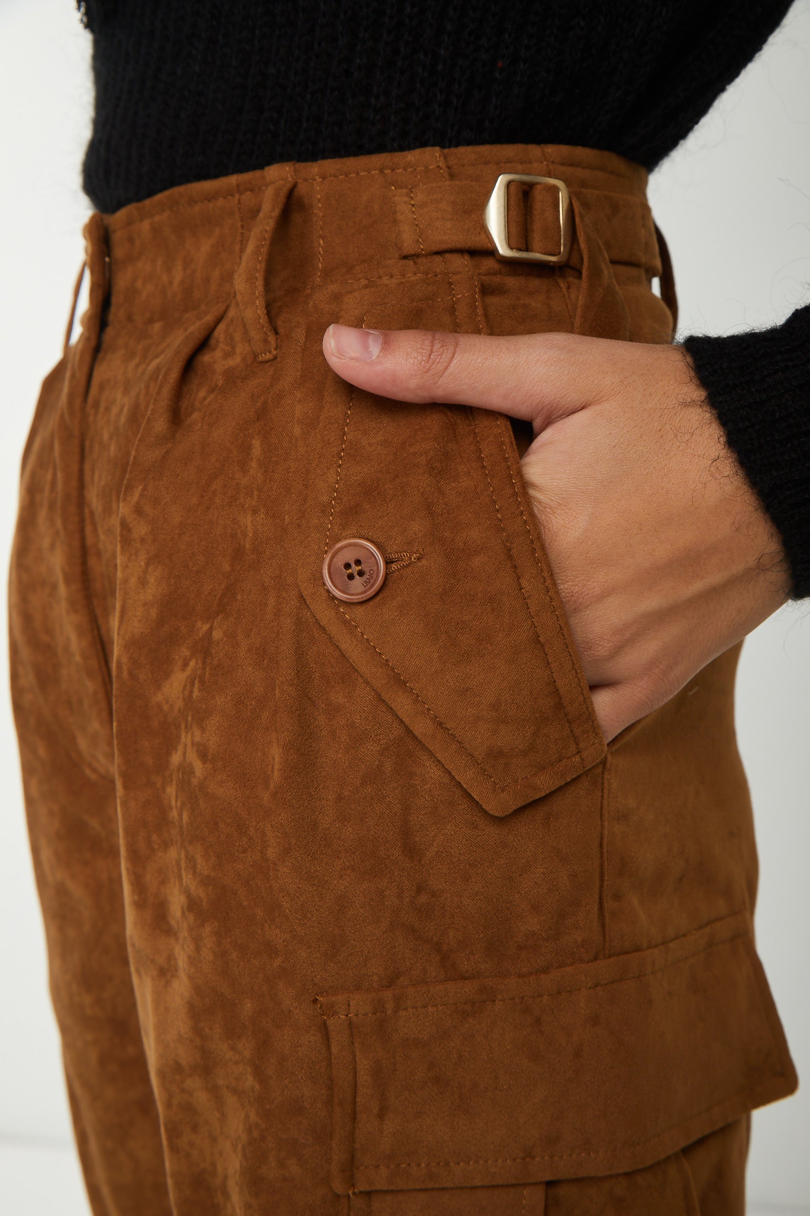 LIU JO Braun Cargohose