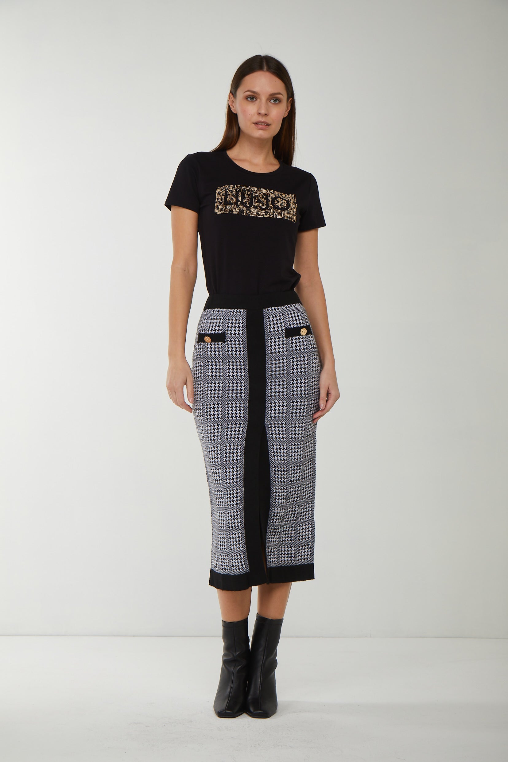 LIU JO T-Shirt Schwarz