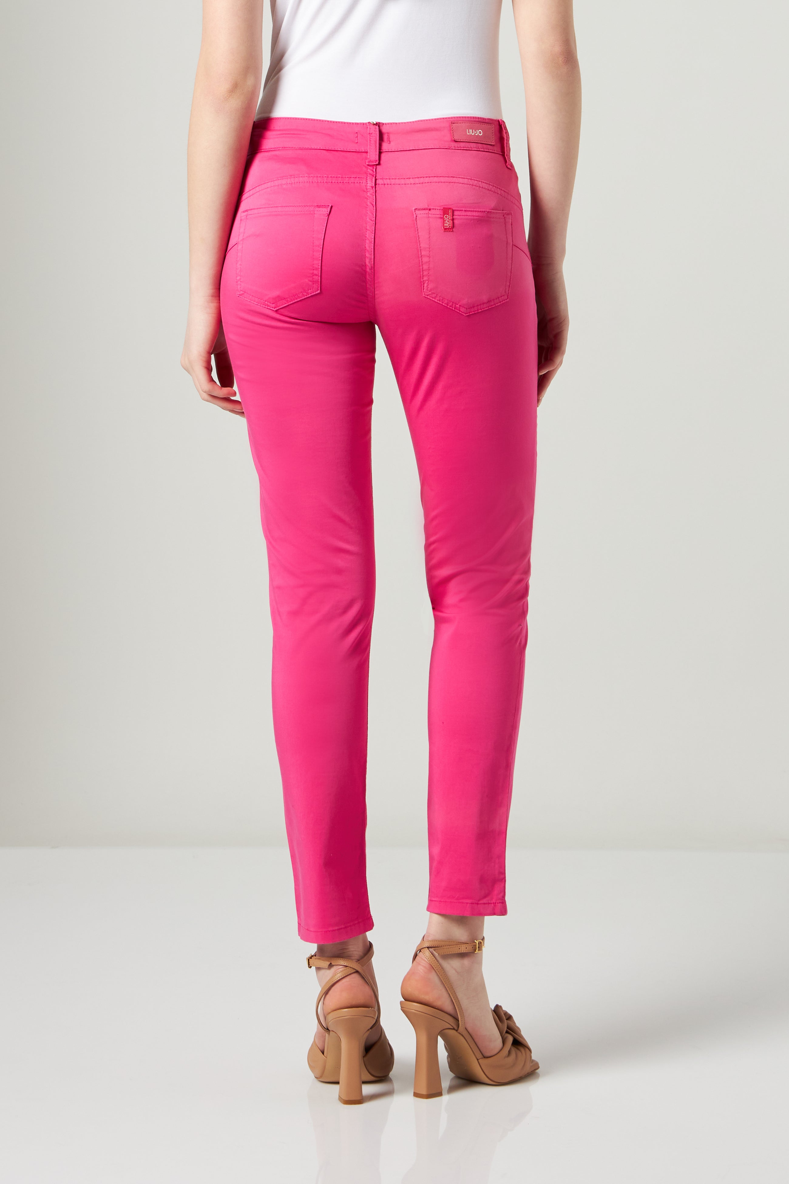 LIU JO Fuxia-Hose mit normaler Taille