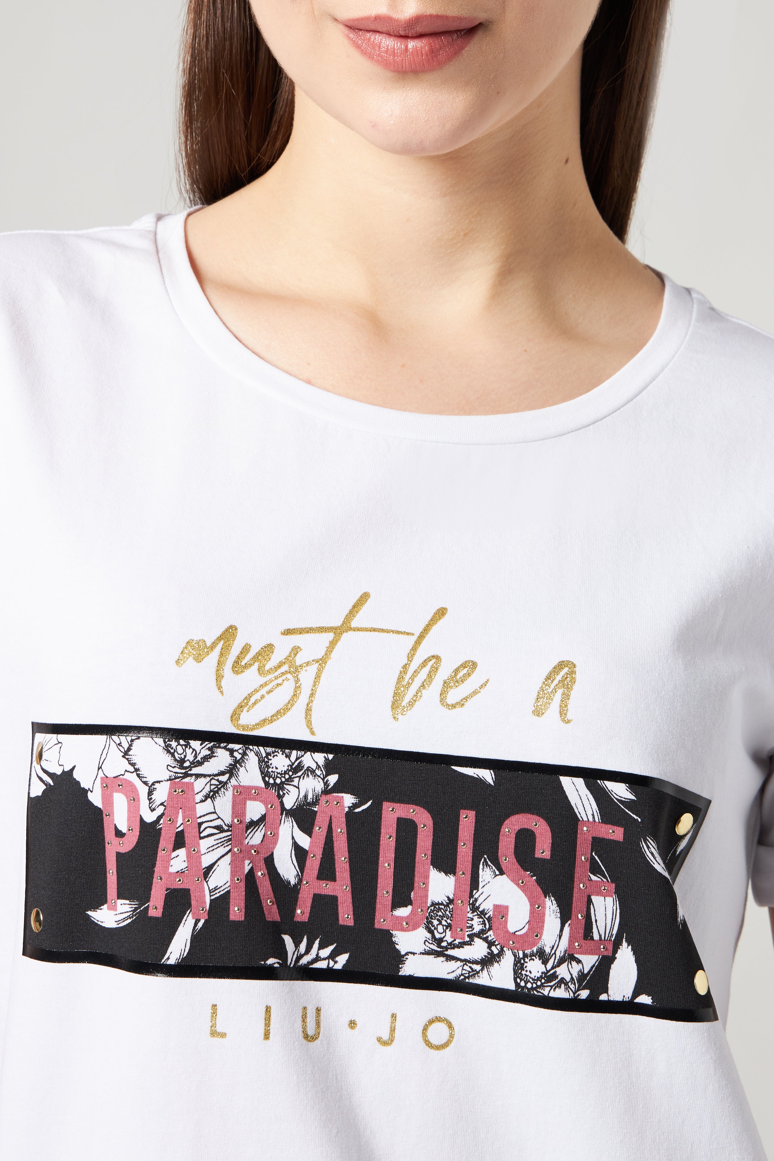 LIU JO T-Shirt mit Aufdruck