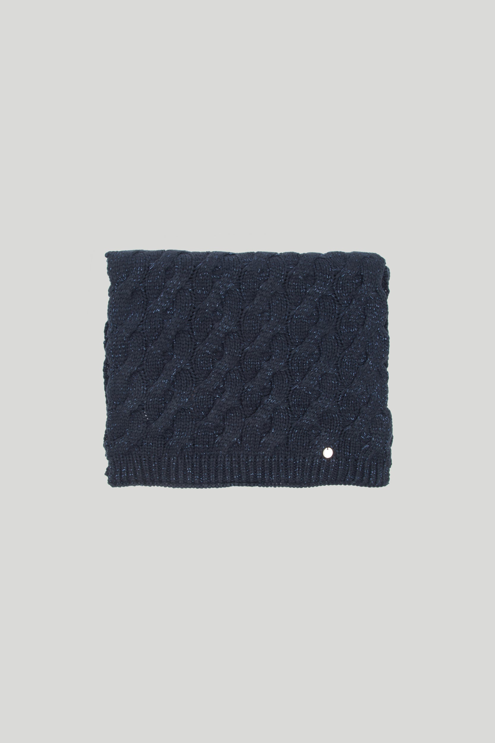 LIU Blau Strickschal