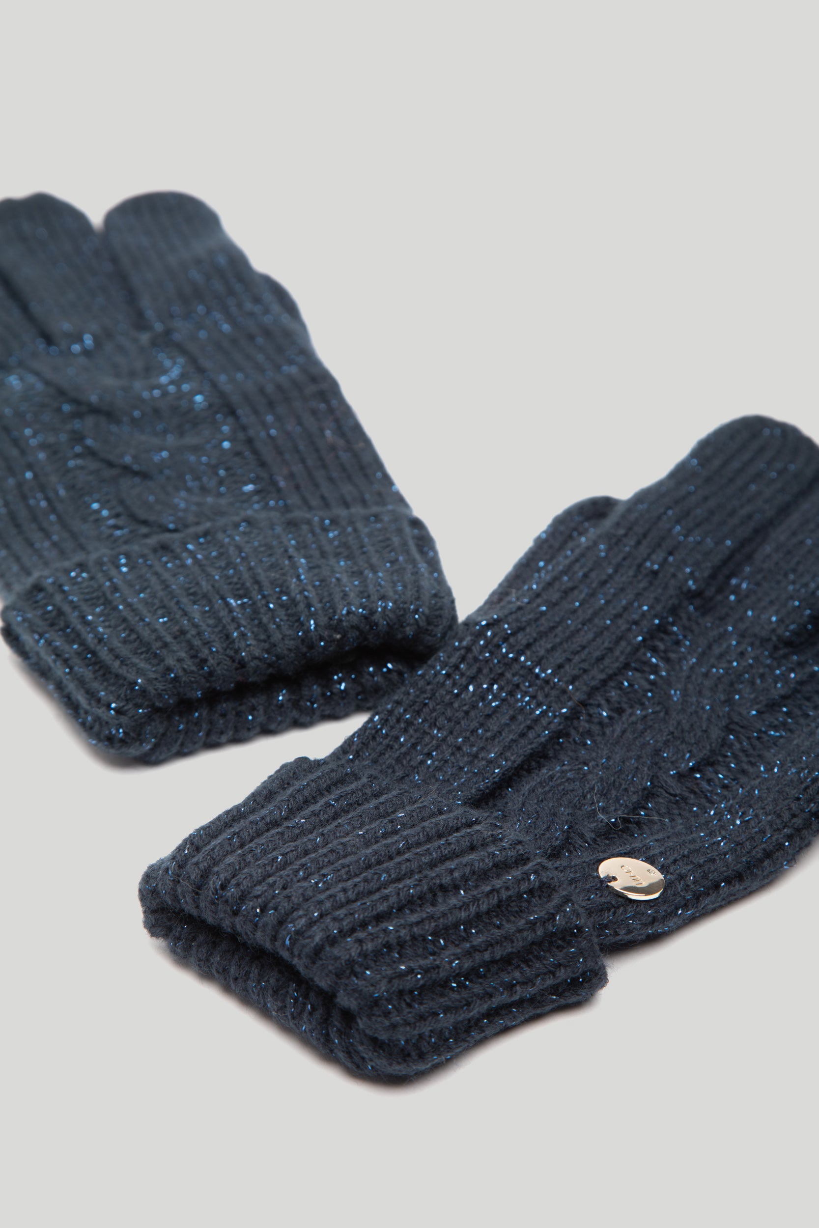 LIU JO Blau Strickhandschuhe