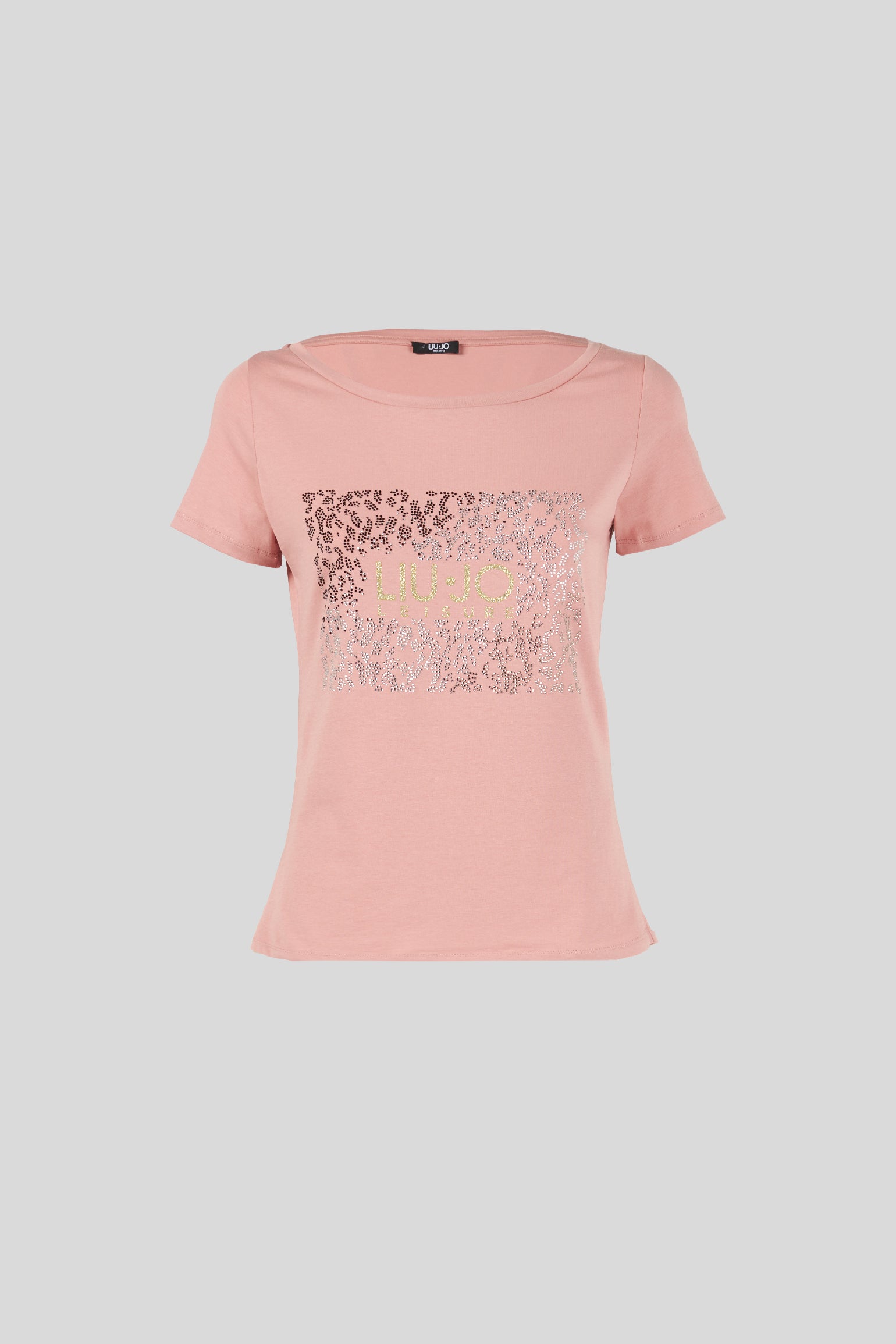 LIU JO T-Shirt Rose mit Strass