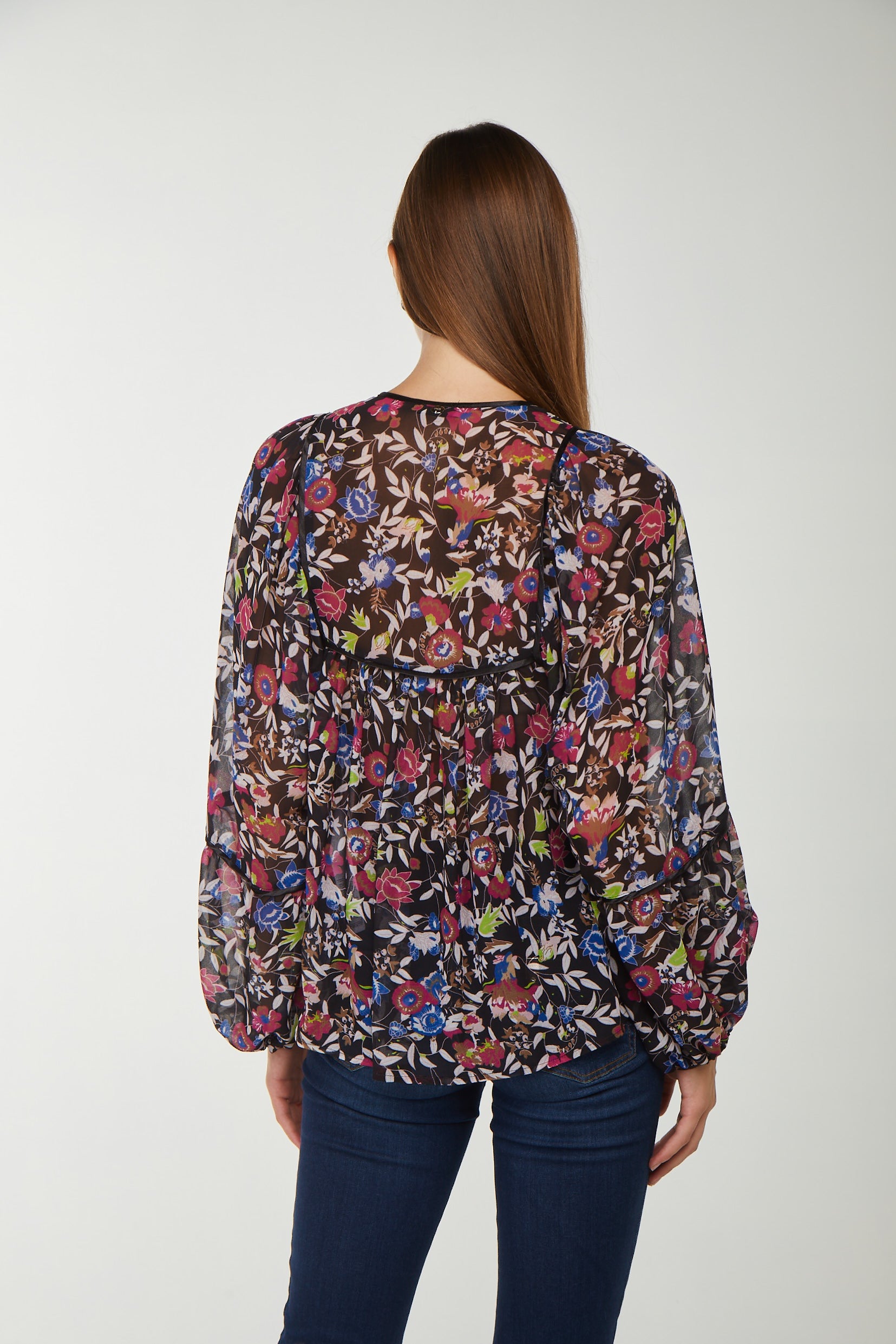 LIU JO Bluse mit Blumenmuster