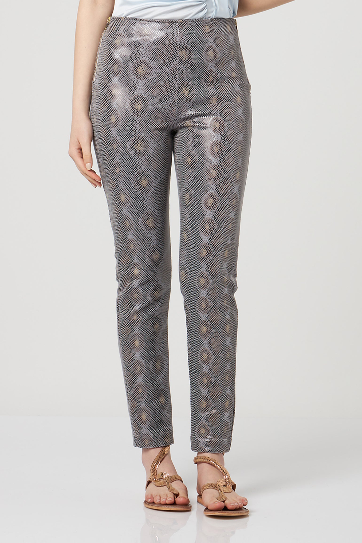 PATRIZIA PEPE Hose mit Python-Print