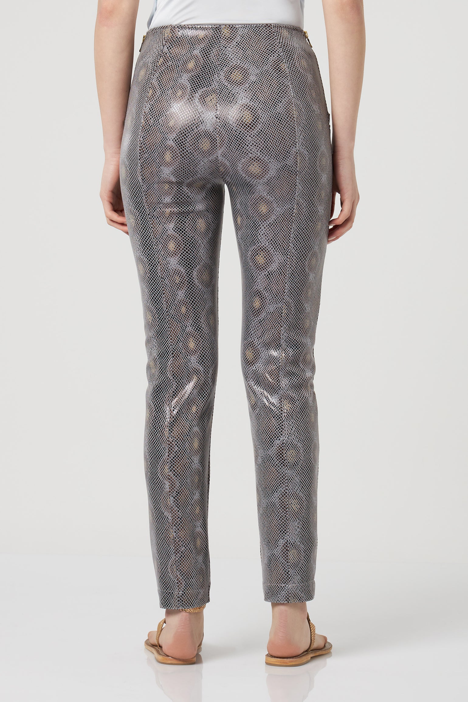 PATRIZIA PEPE Hose mit Python-Print