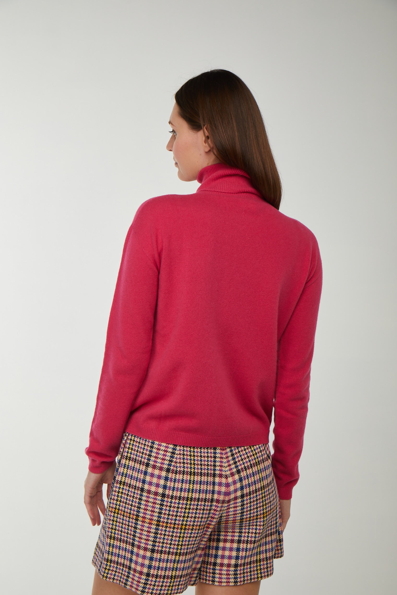 LIU JO Fuchsia Rollkragenpullover