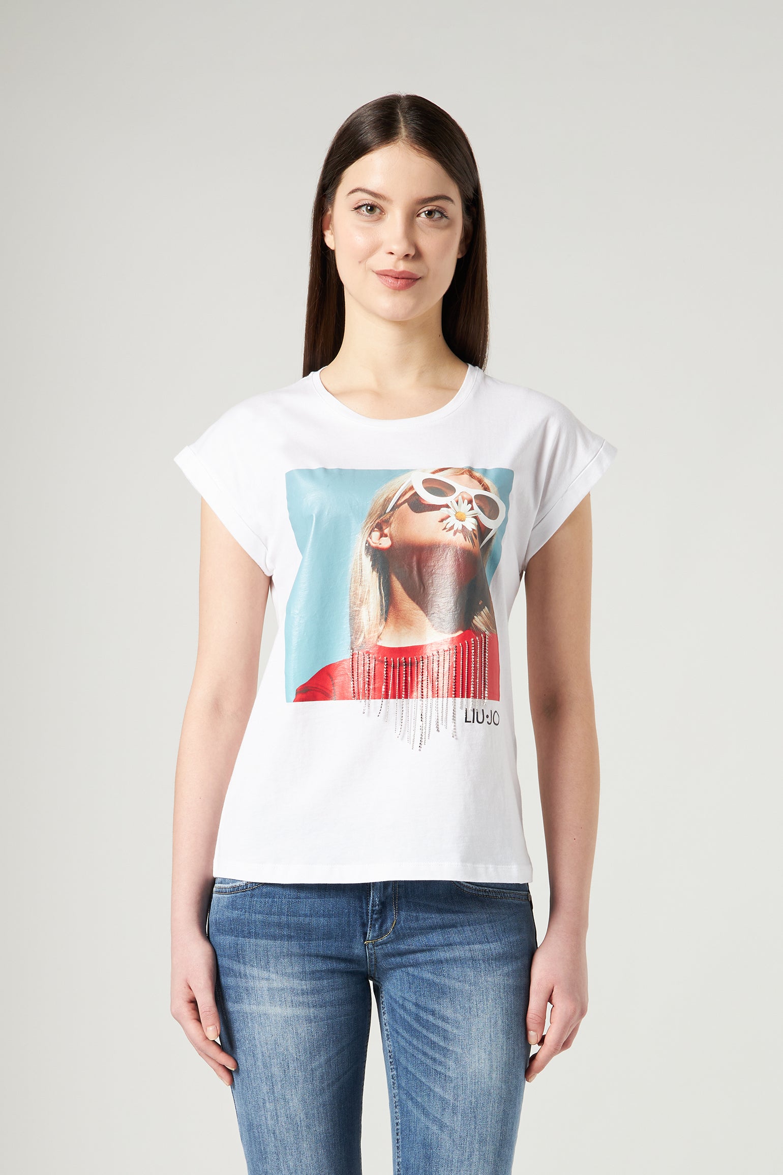 LIU JO T-Shirt mit Aufdruck