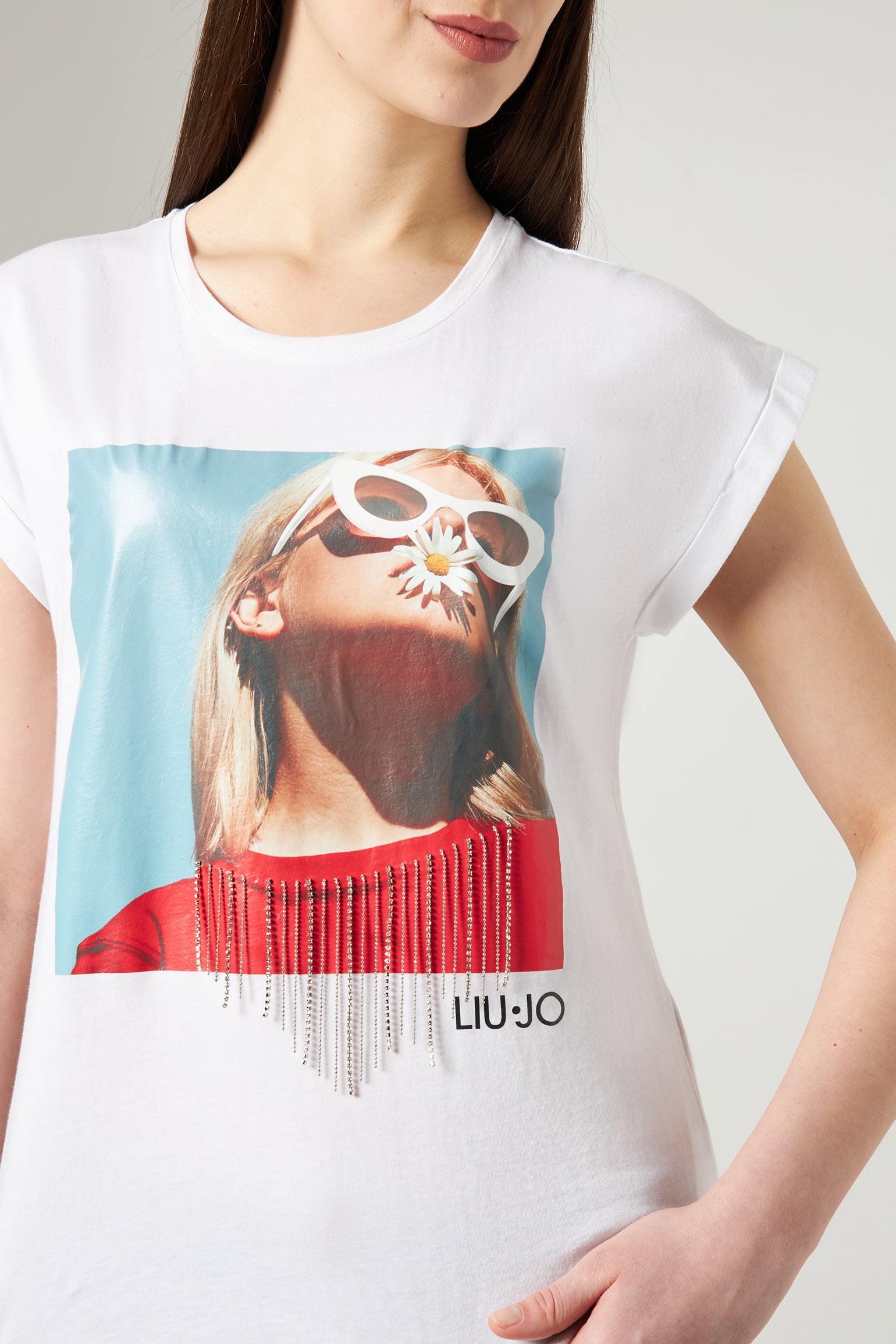 LIU JO T-Shirt mit Aufdruck