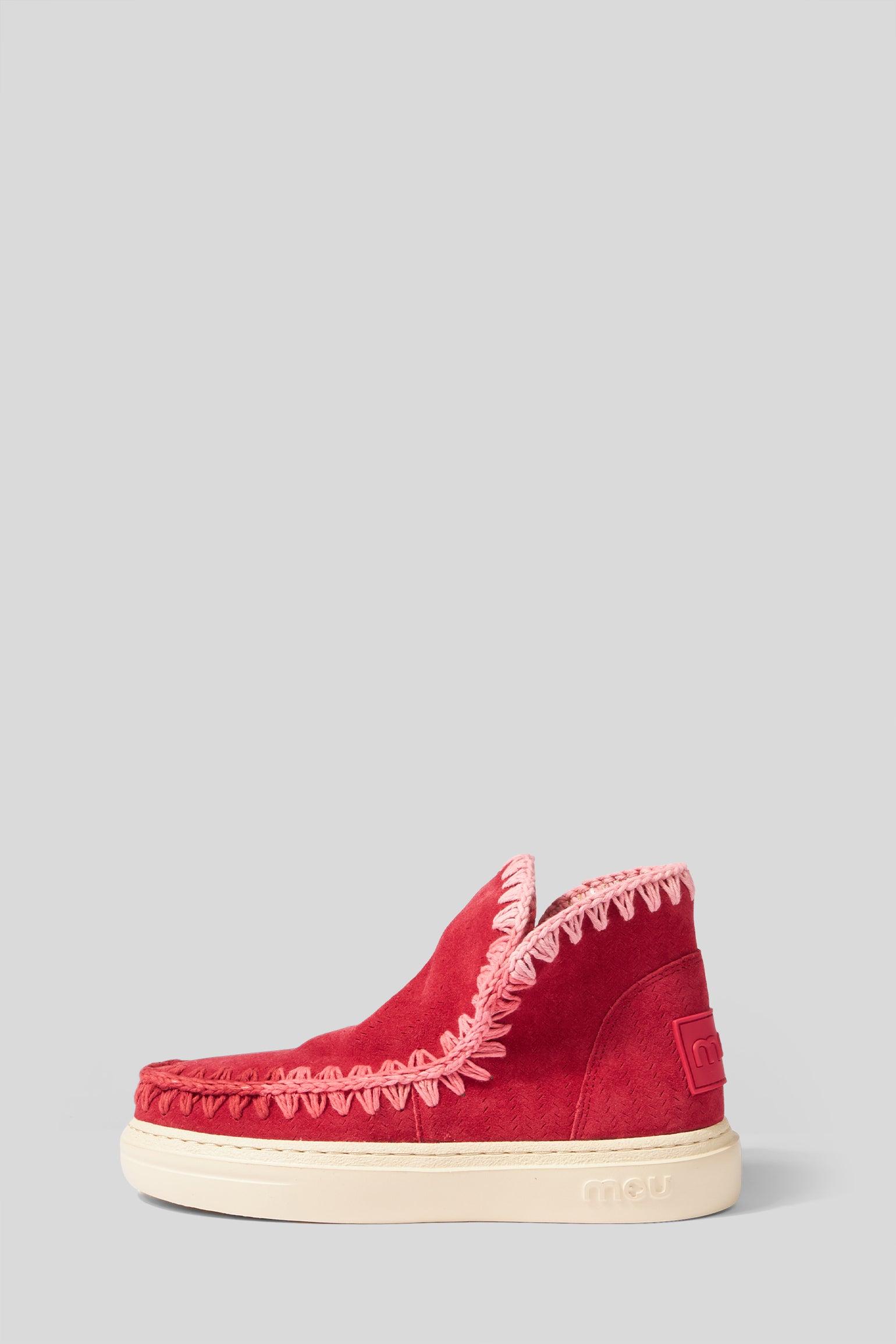 Mou Bold Sneaker Degraded Stitching Rote