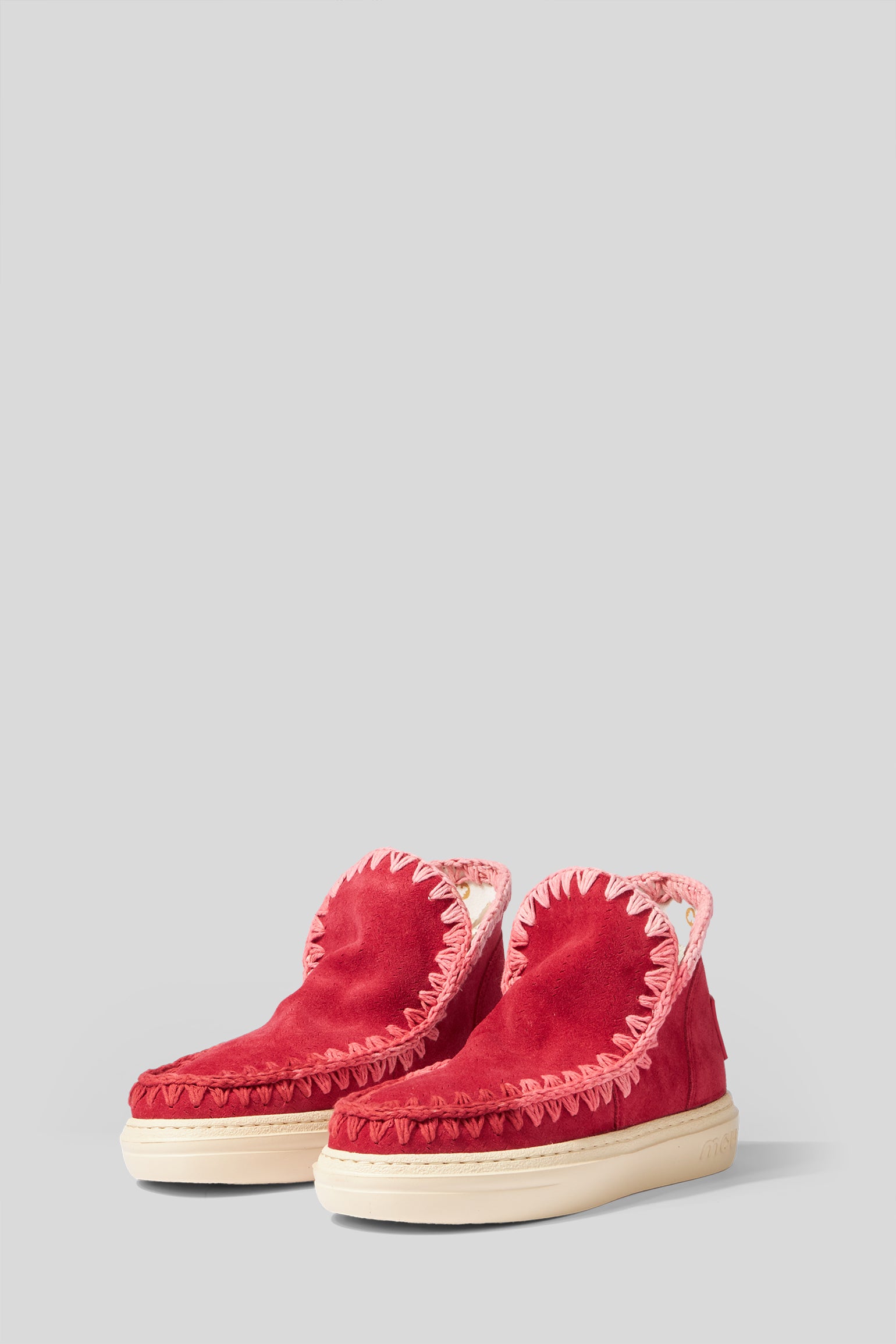 Mou Bold Sneaker Degraded Stitching Rote