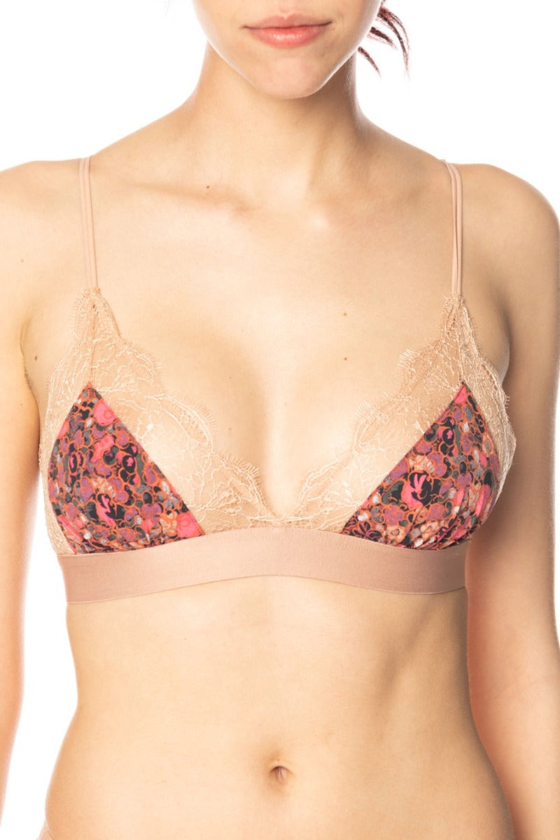 Love Stories Blumen-Bralette mit Spitze