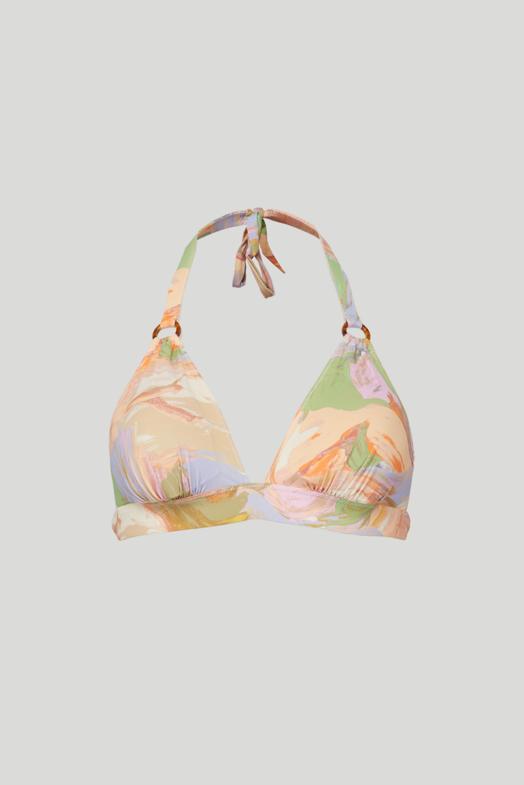 Love Stories Bikinioberteil mit abstraktem Muster