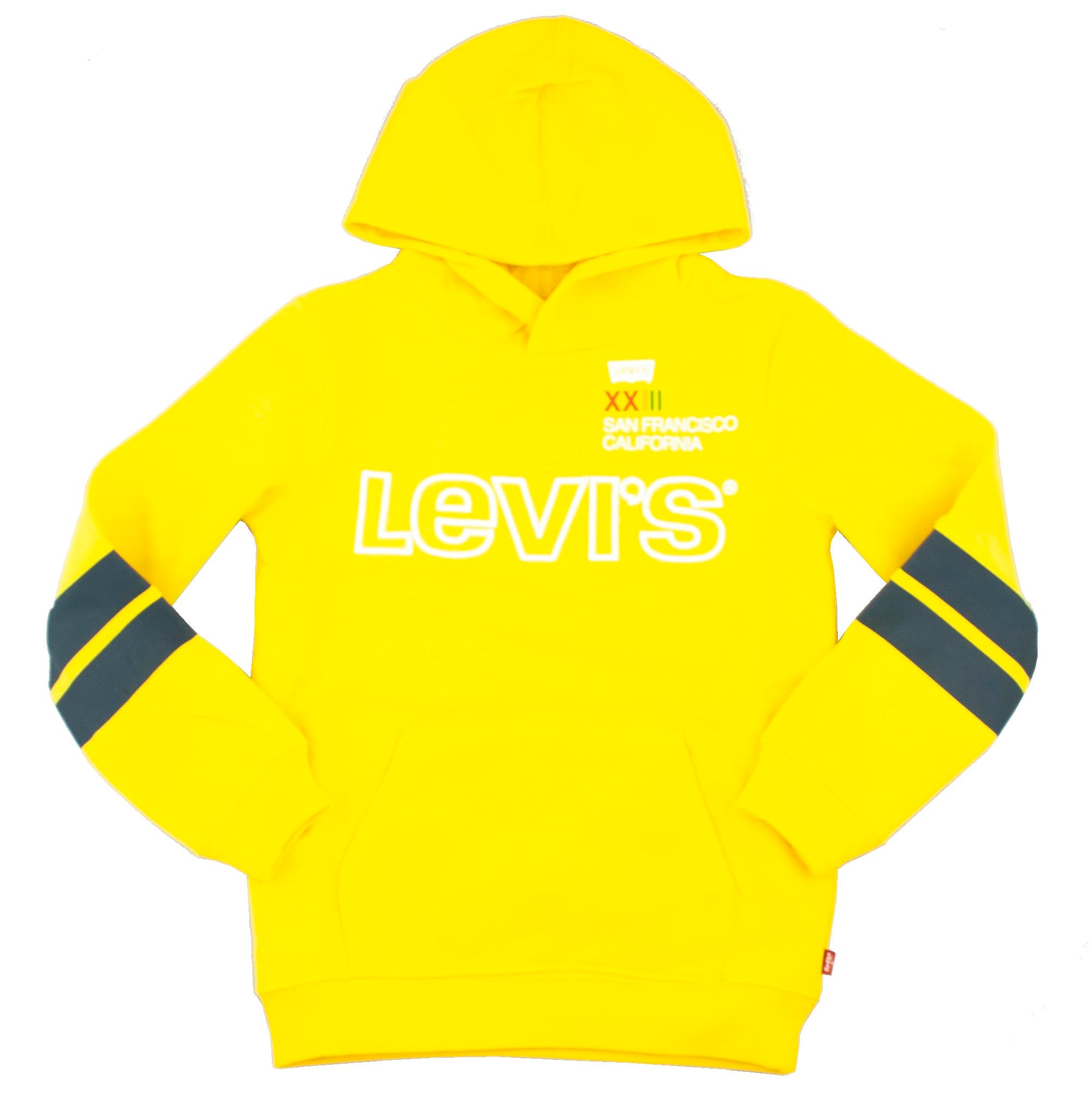 Yellow Hoodie Gelber Levi's Hoodie Yellow Levis Sweatshirt