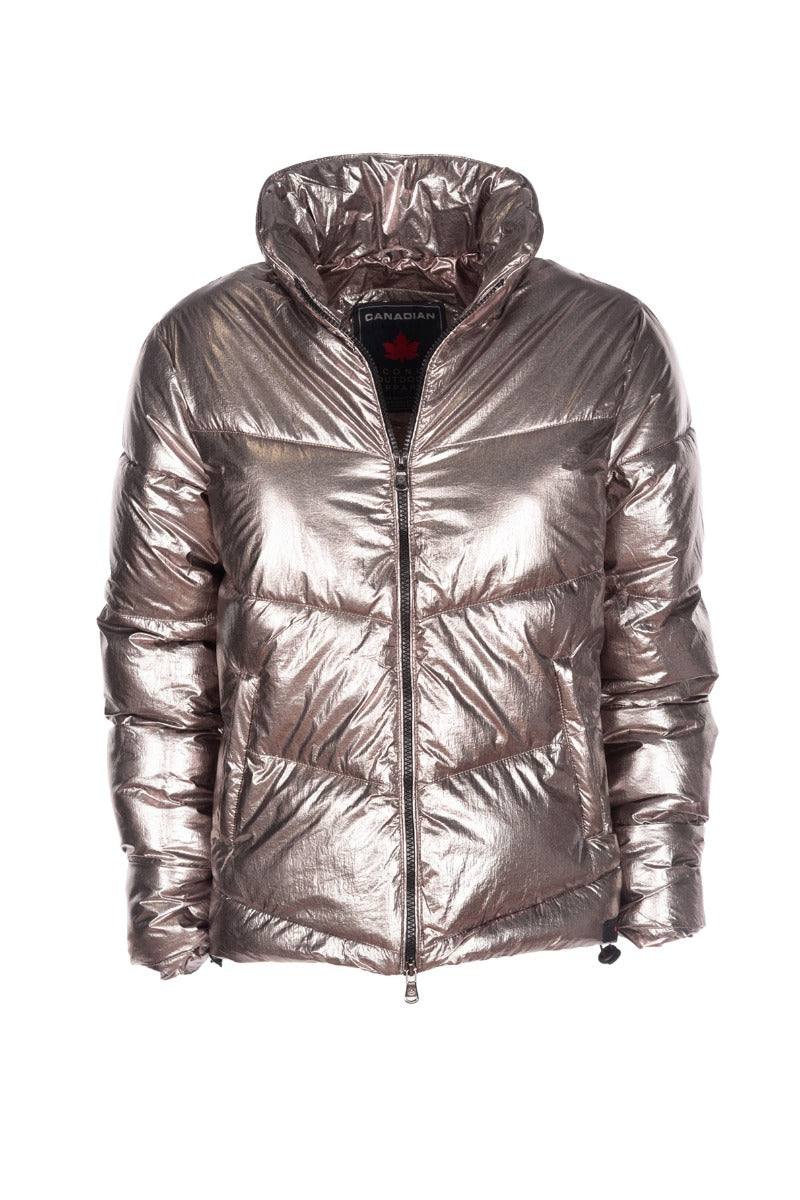 Canadian Mauricie Metallic Platinum Jacke