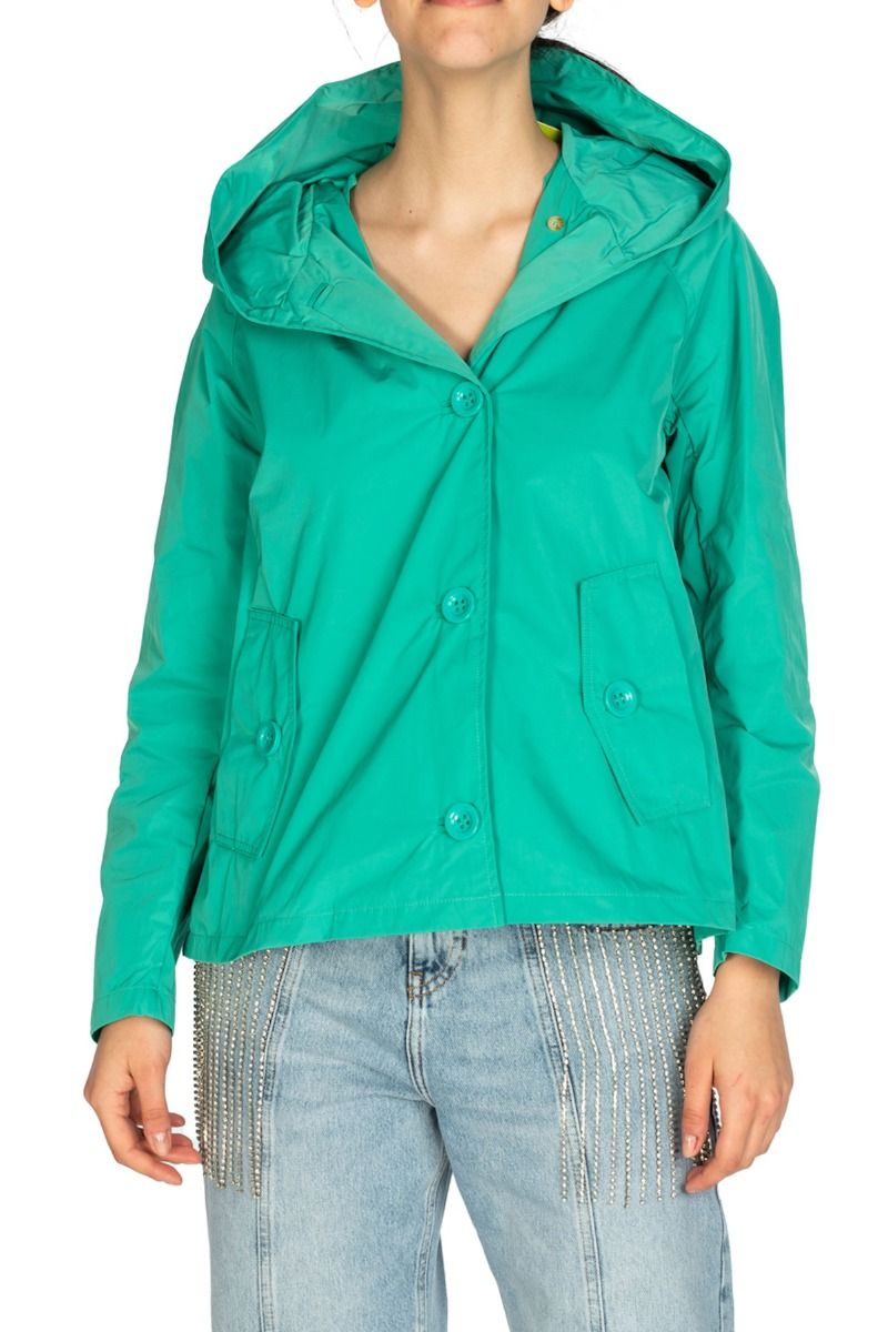 OOF WEAR Grüne kurze Jacke