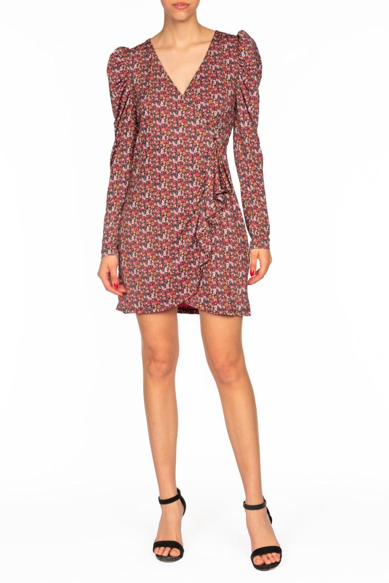 ALESSANDRA GALLO Blumenwickelkleid