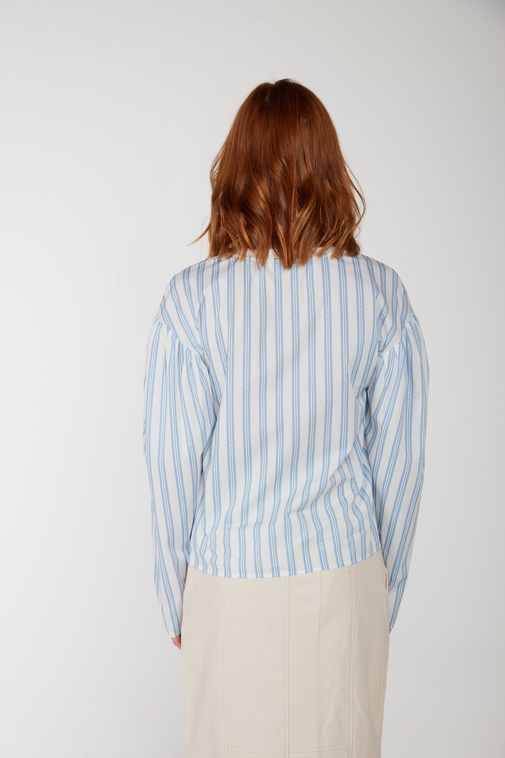 PATRIZIA PEPE Bluse mit Puffärmeln