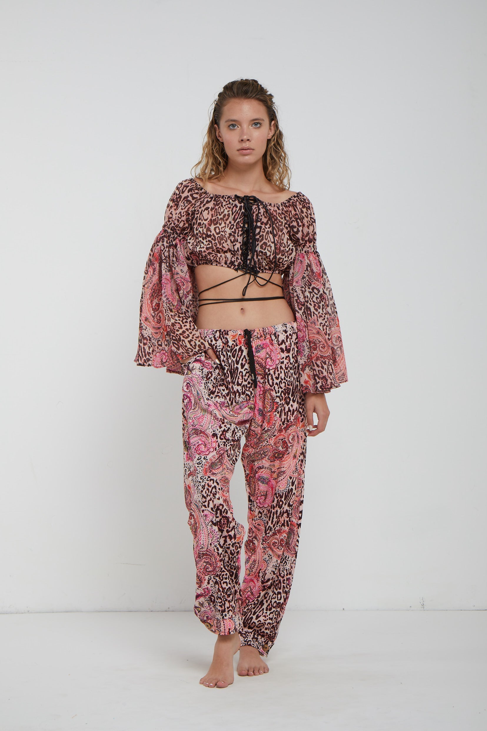 F**K „Mantra“ Langarm-Top