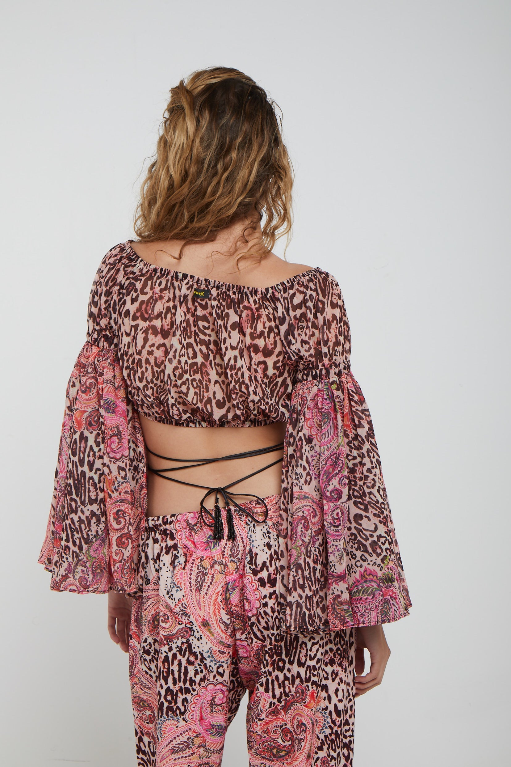 F**K „Mantra“ Langarm-Top