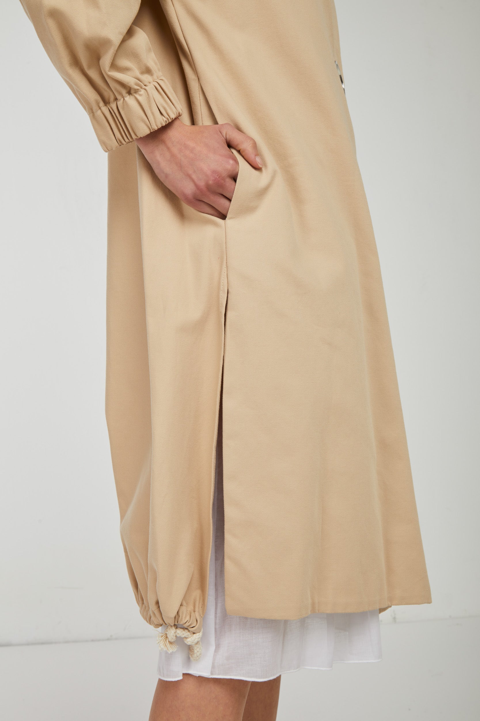 OTTOD'AME Dune Beige Duster-Mantel