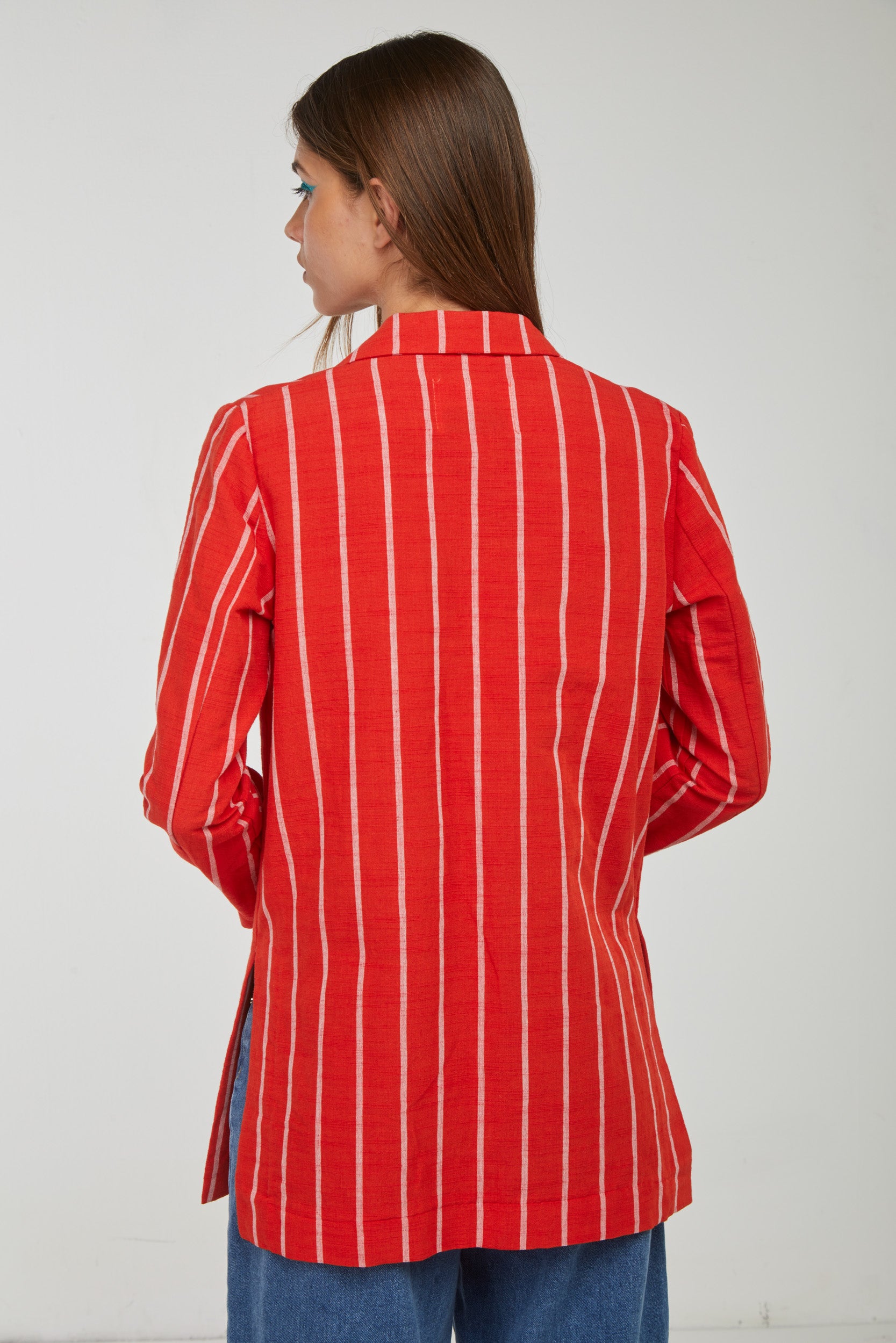 OTTOD'AME Koralle gestreifter Blazer