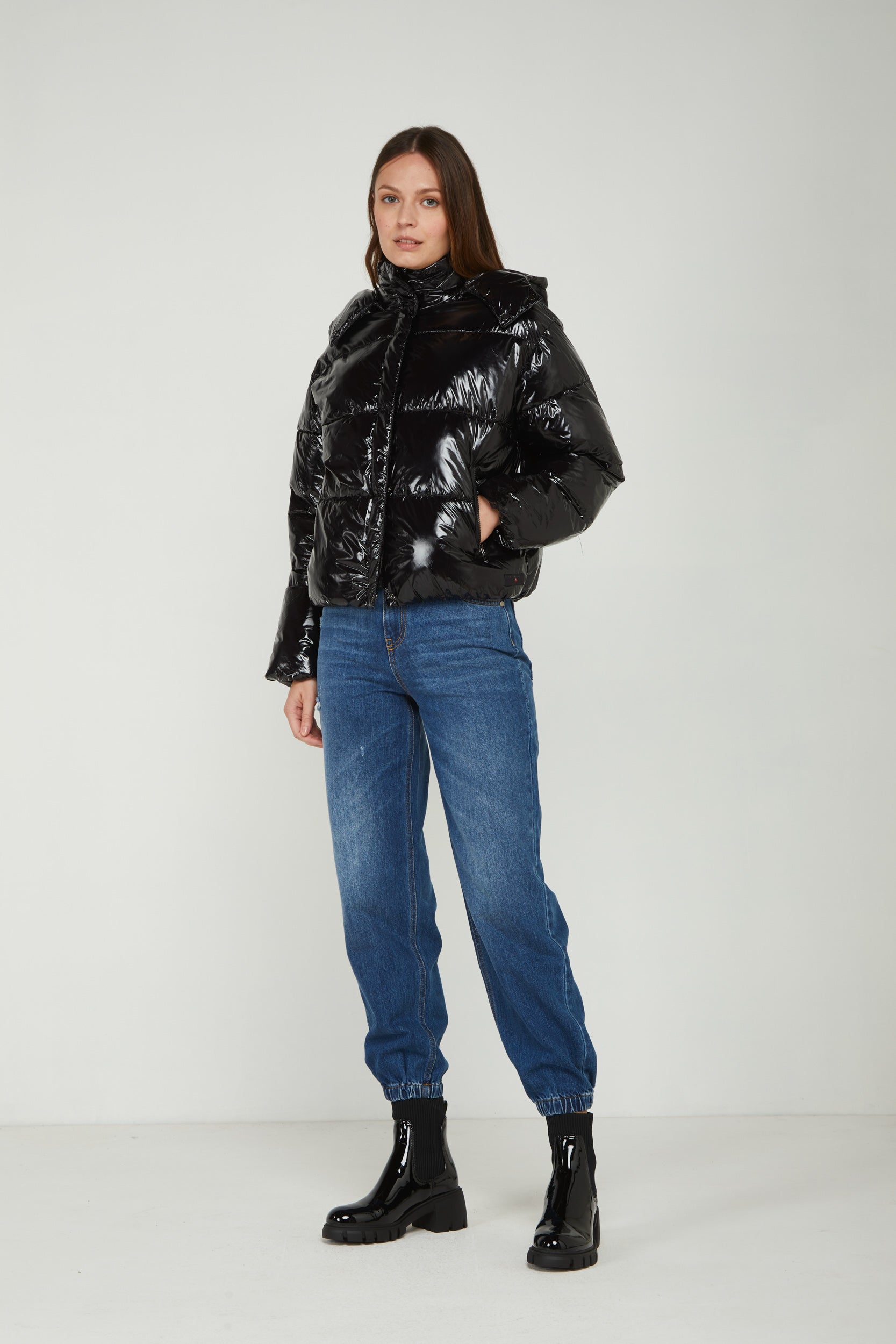 Canadian Jacke "Mingan Recycled Glamour" Schwarz