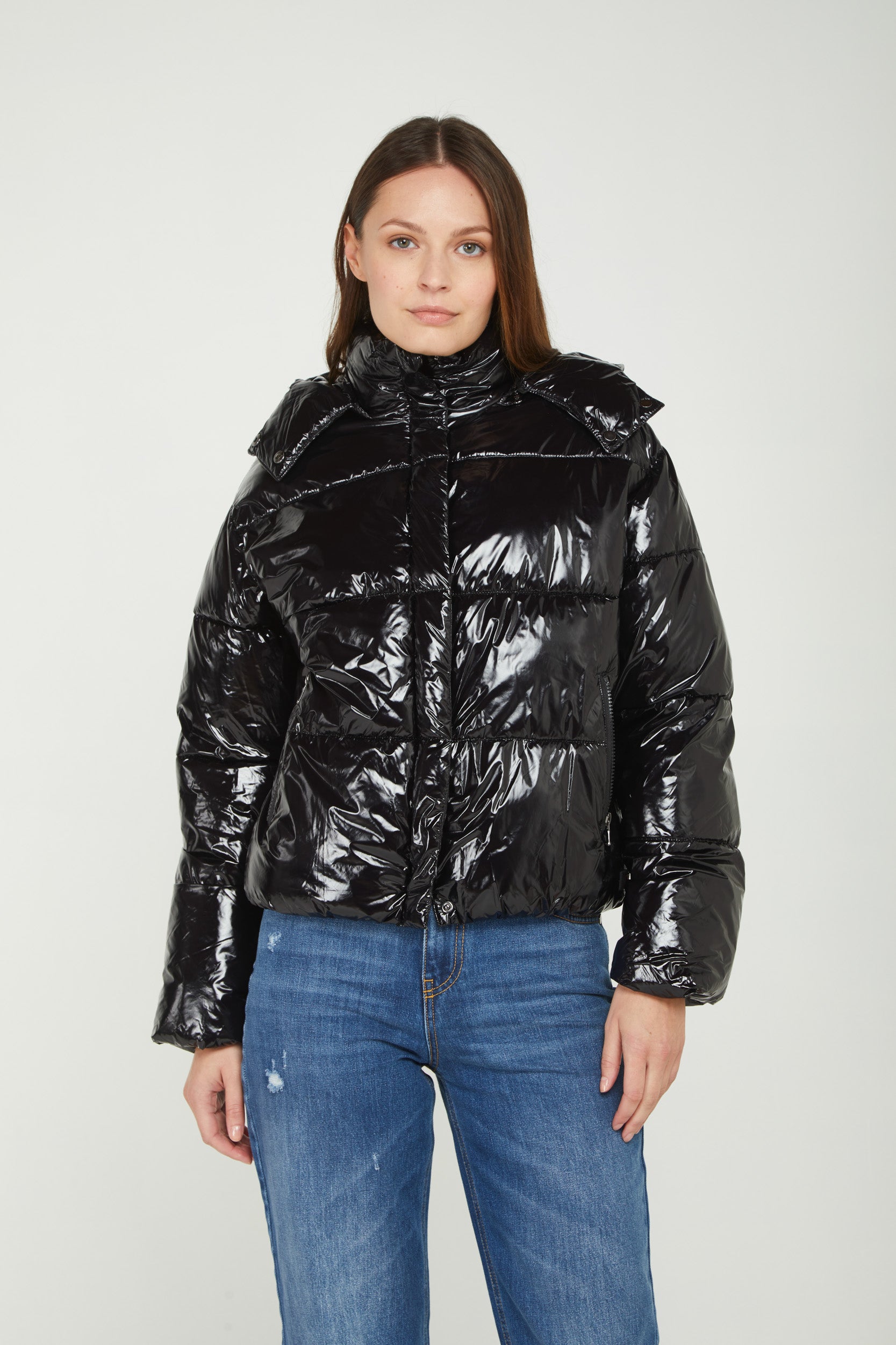 Canadian Jacke "Mingan Recycled Glamour" Schwarz