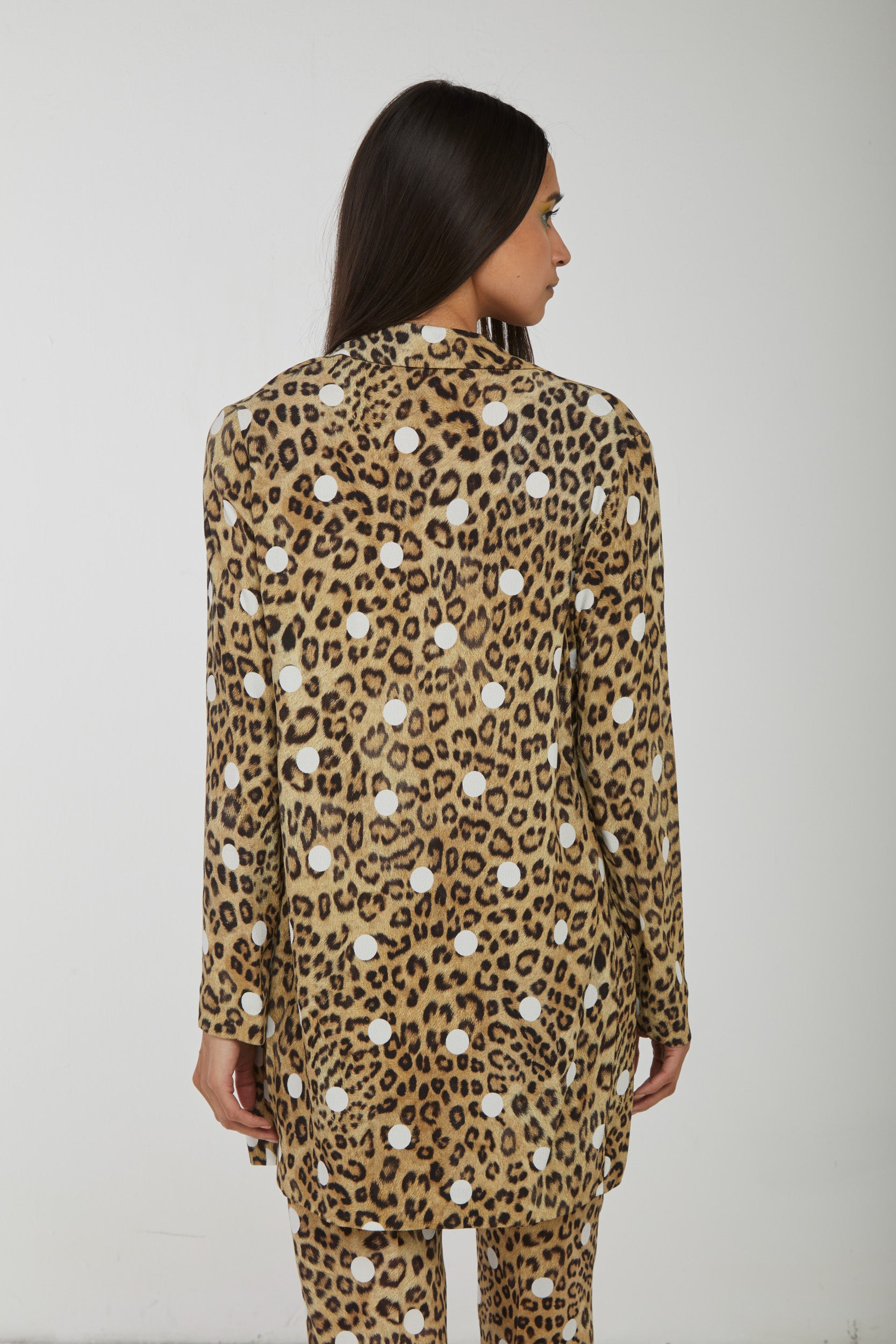 OTTOD'AME Offene Leopardenjacke