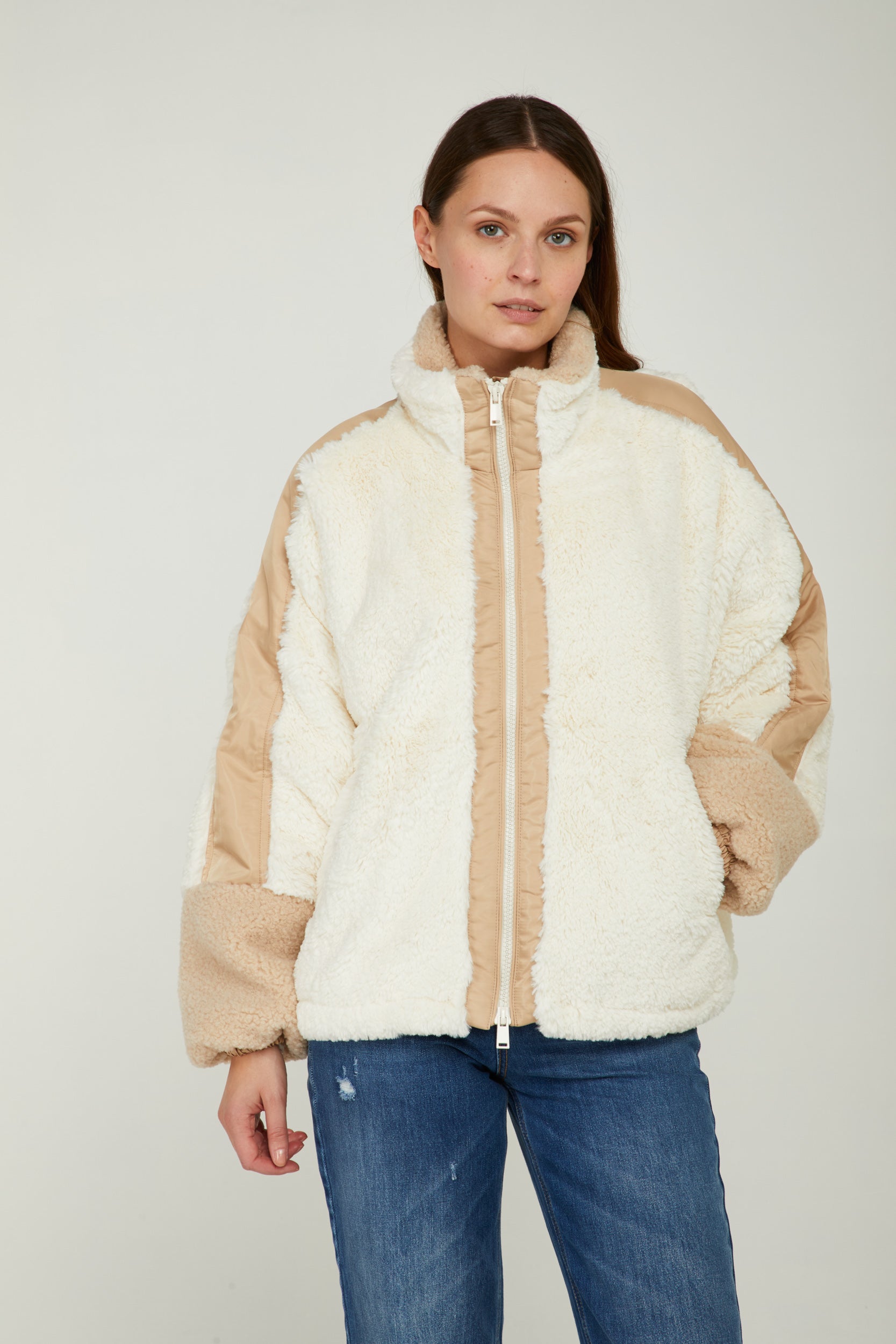 OOF WEAR Weiße kurze Jacke