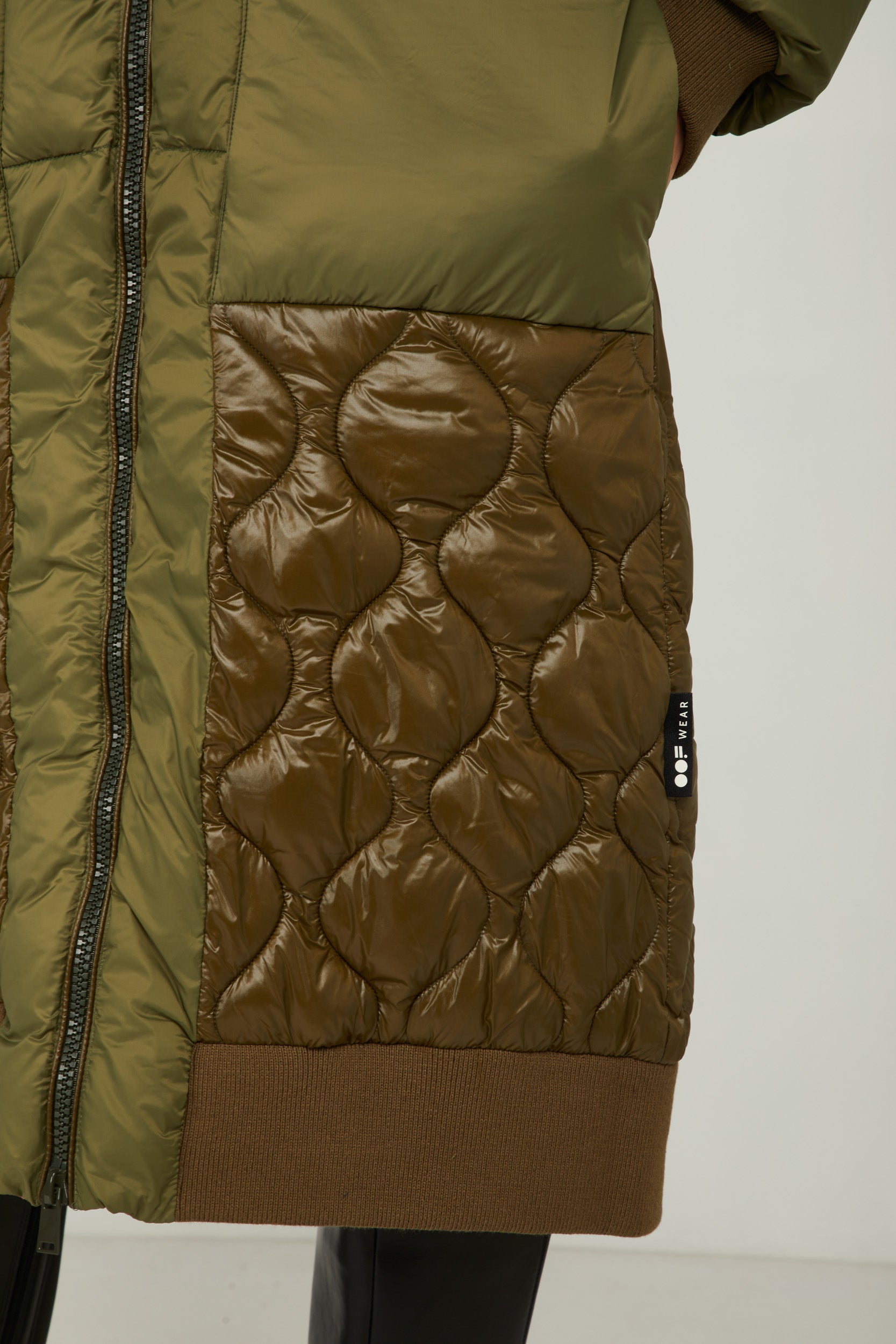 OOF WEAR Parka aus Nylon, zweifarbig