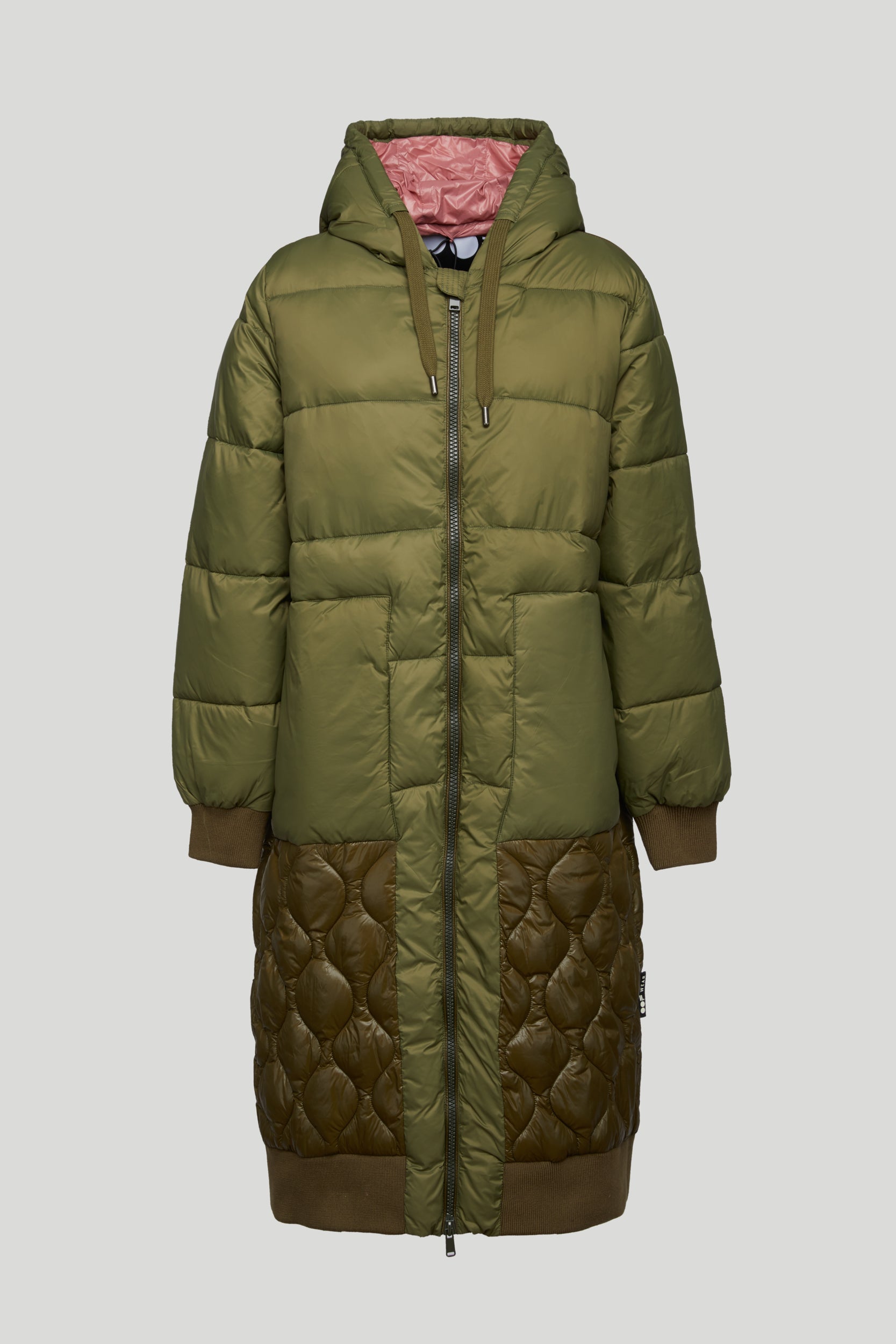 OOF WEAR Parka aus Nylon, zweifarbig