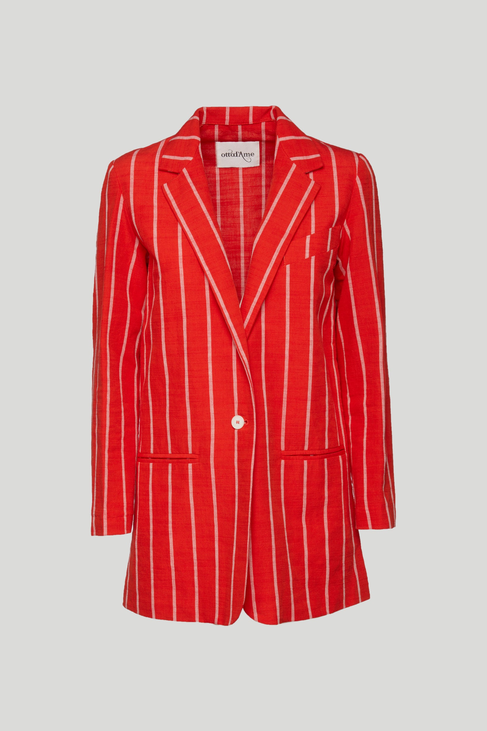 OTTOD'AME Koralle gestreifter Blazer