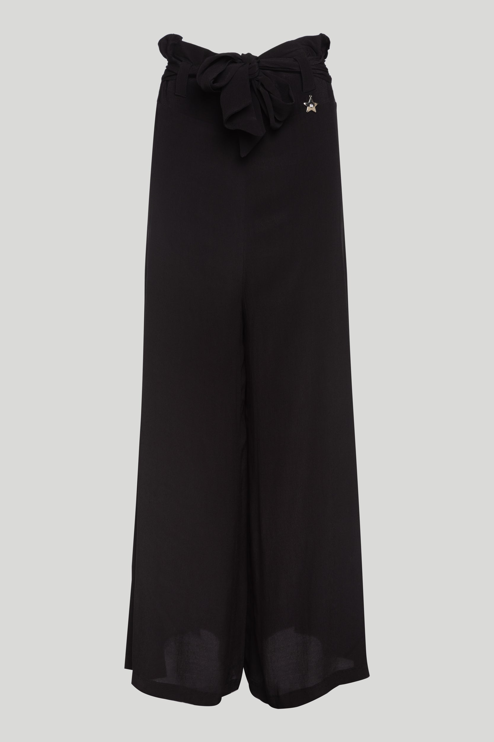 LIU-JO Schwarz Palazzo-Hose