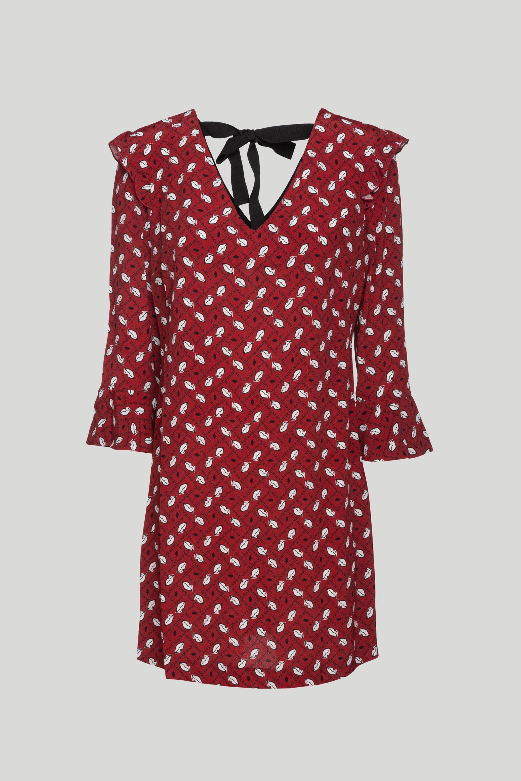 LIU-JO Rote Micro-Federkleid