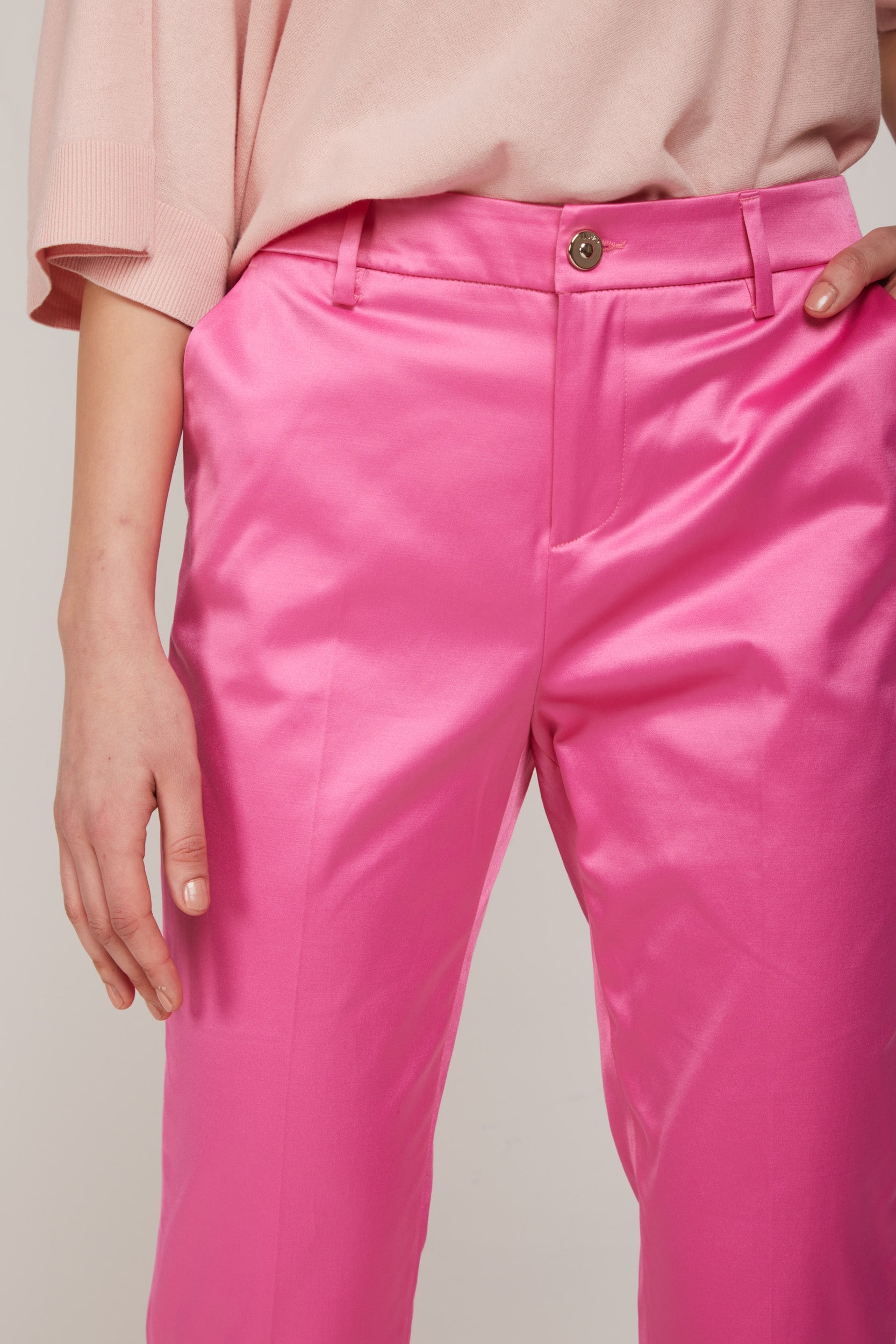LIU-JO Fuxia Satinhose