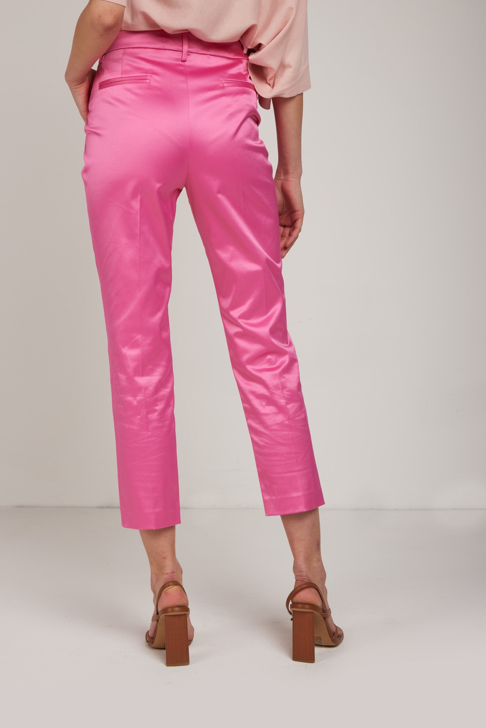 LIU-JO Fuxia Satinhose