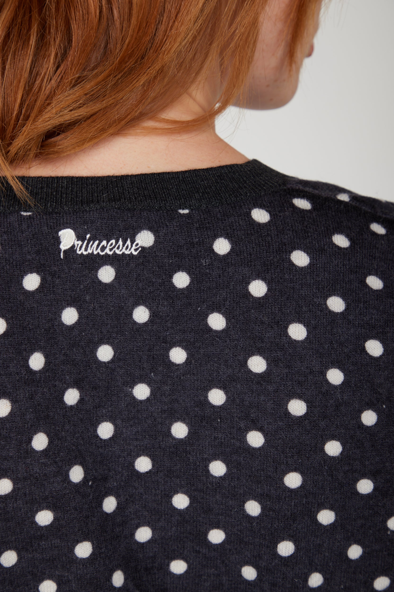PRINCESSE LODO Izzy Polka Dot Pullover
