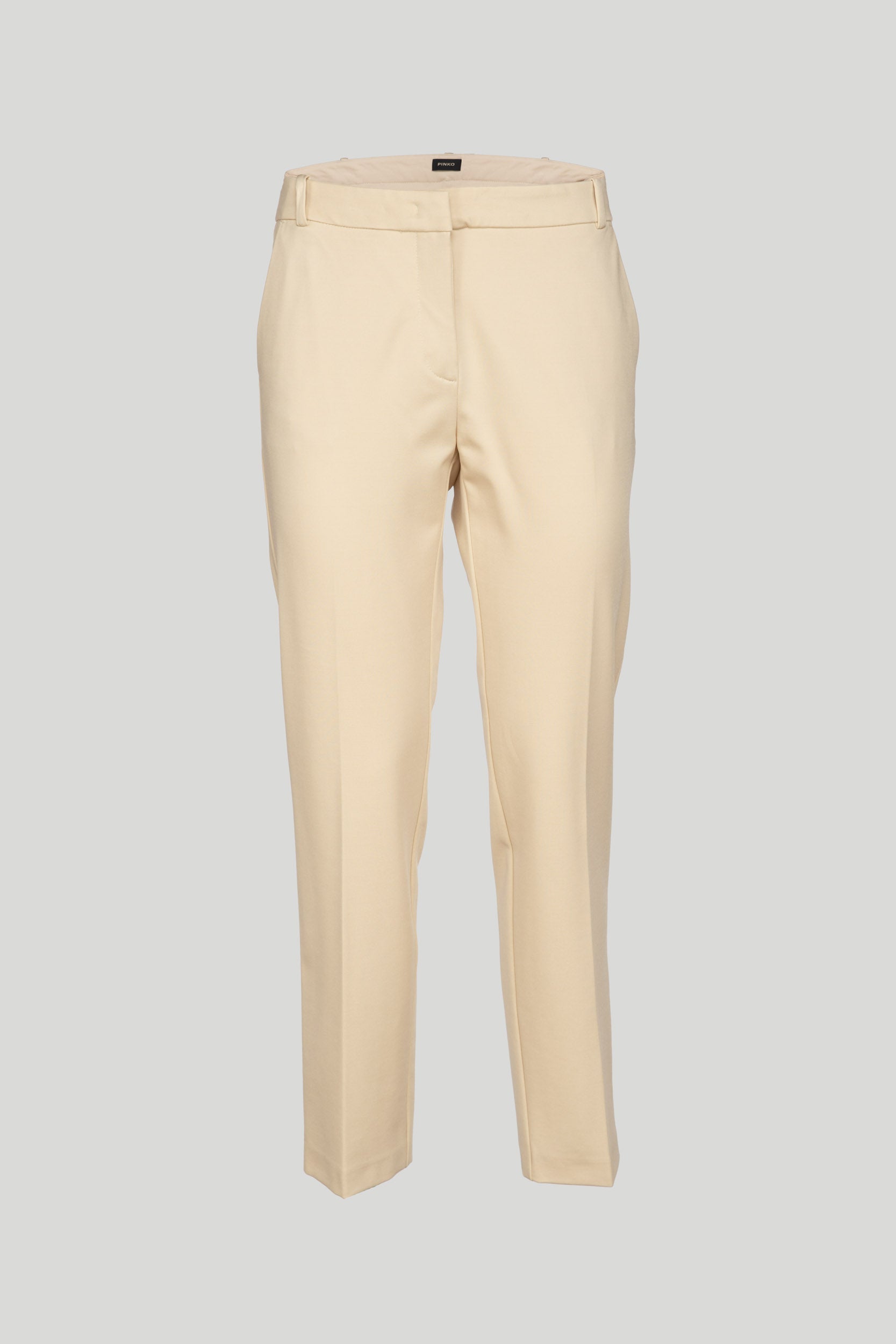 PINKO Beige Zigarettenhose